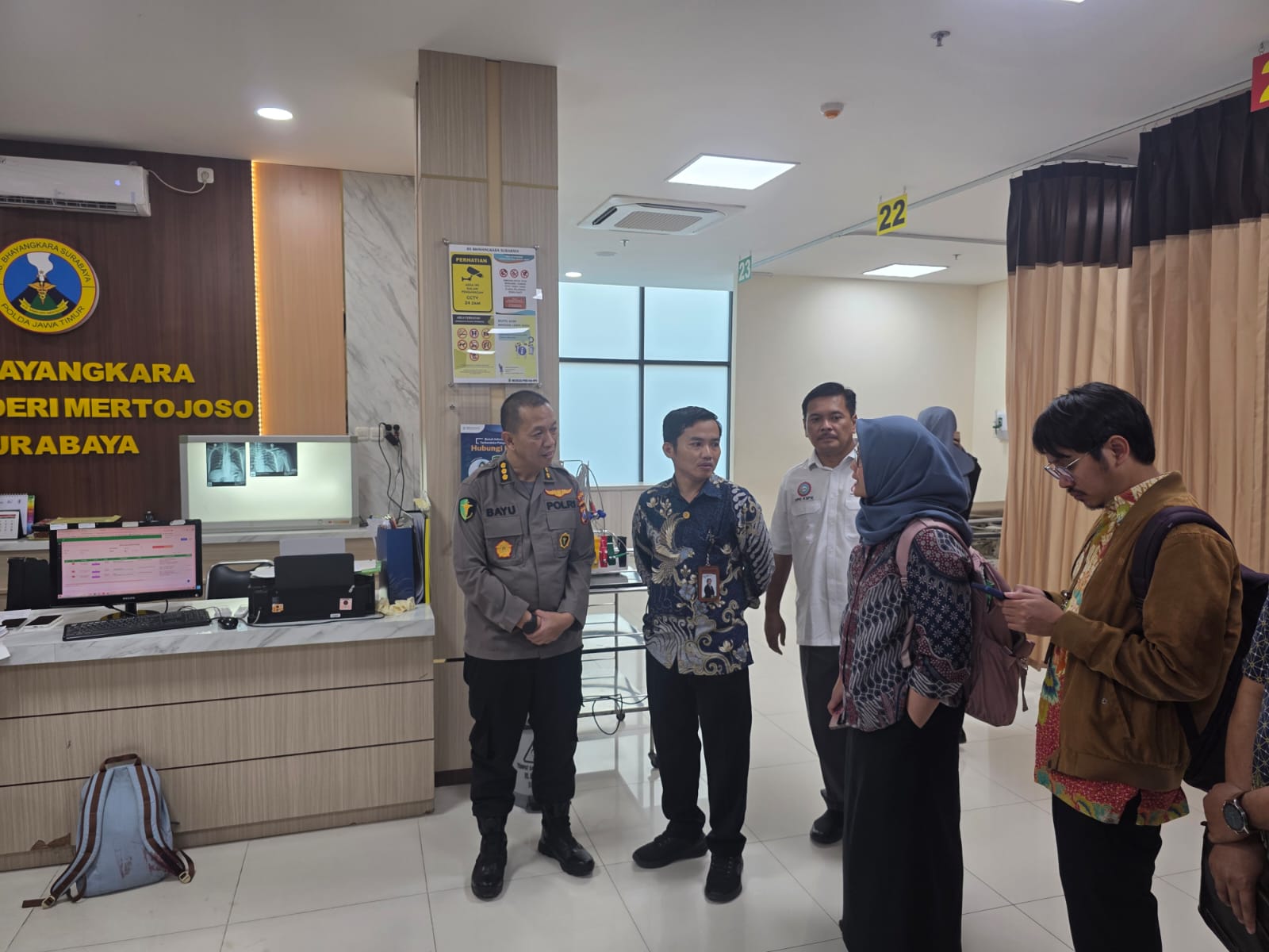 Dewan Pengawas BPJS Apresiasi Pelayanan RS Bhayangkara Surabaya