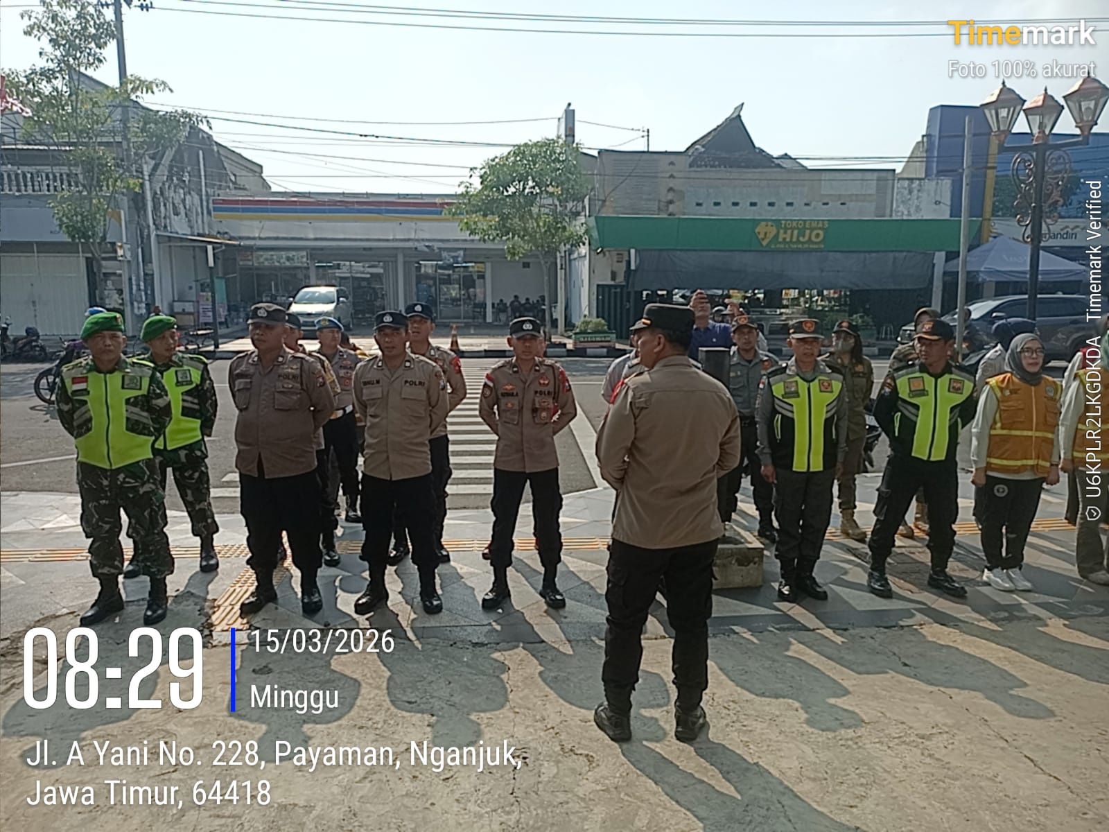 Pos PAM Nyawiji Nganjuk Siap Berikan Pelayanan Prima Bagi Pemudik, Antisipasi Kepadatan dan Siapkan Jalur Alternatif