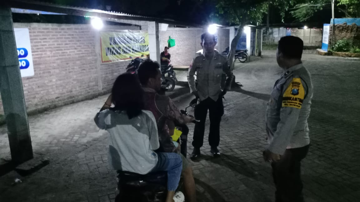 Jaga Kekhusyukan Bulan Suci Ramadhan, Polsek Jatikalen Polres Nganjuk Intensifkan Patroli Malam
