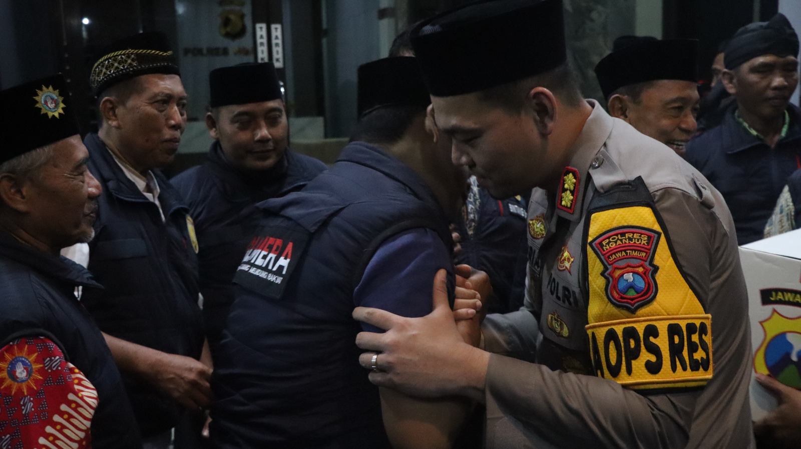 Jelang Lebaran, Kapolres Nganjuk Rangkul Palmera: Solid Jaga Kamtibmas Tetap Kondusif