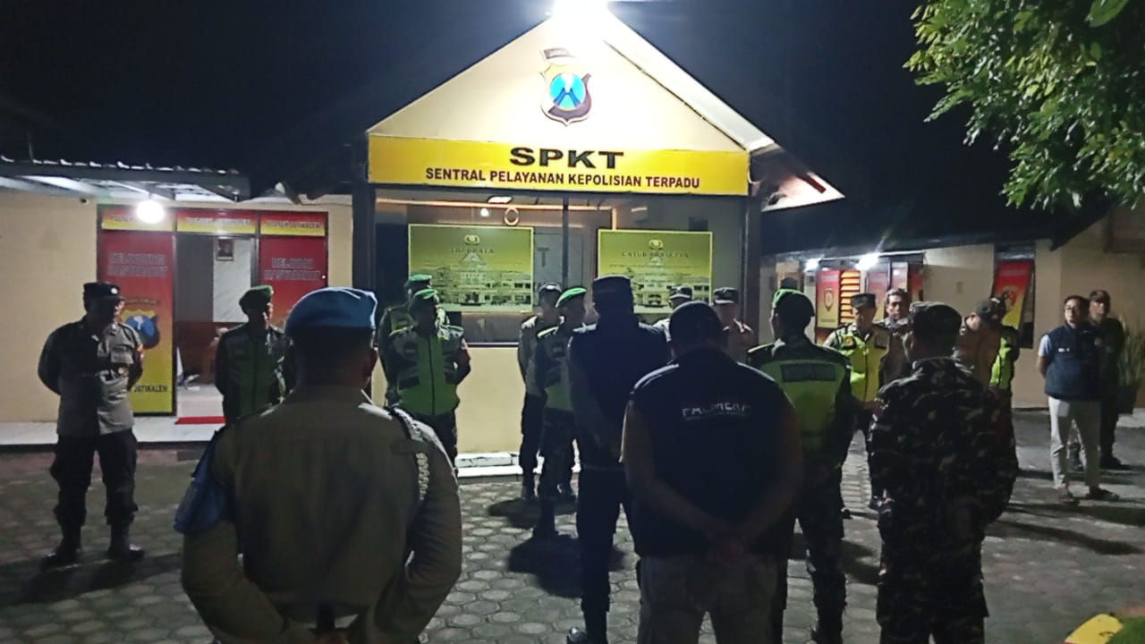 Sinergitas TNI-Polri dan Stakeholder: Gelar Apel Siaga Malam Takbir Idul Fitri 1447 H di Jatikalen