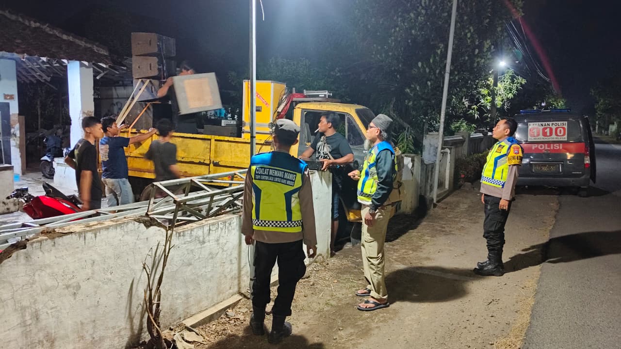 Libur Lebaran, Polsek Warujayeng Intensifkan Pengaman dan Patroli Permukiman