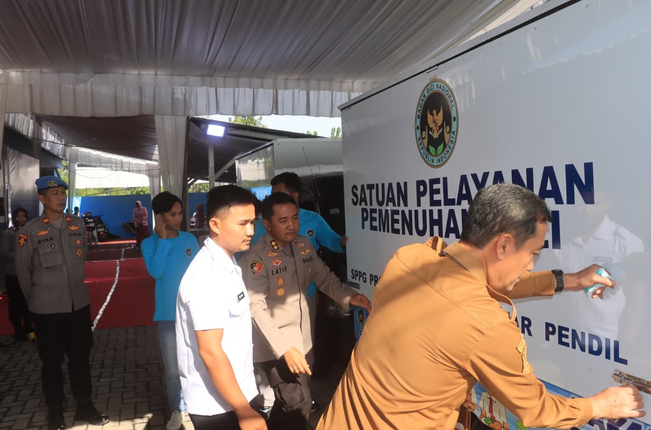 Polres Probolinggo Hadirkan SPPG Banyuanyar Dukung Pemenuhan Gizi Nasional