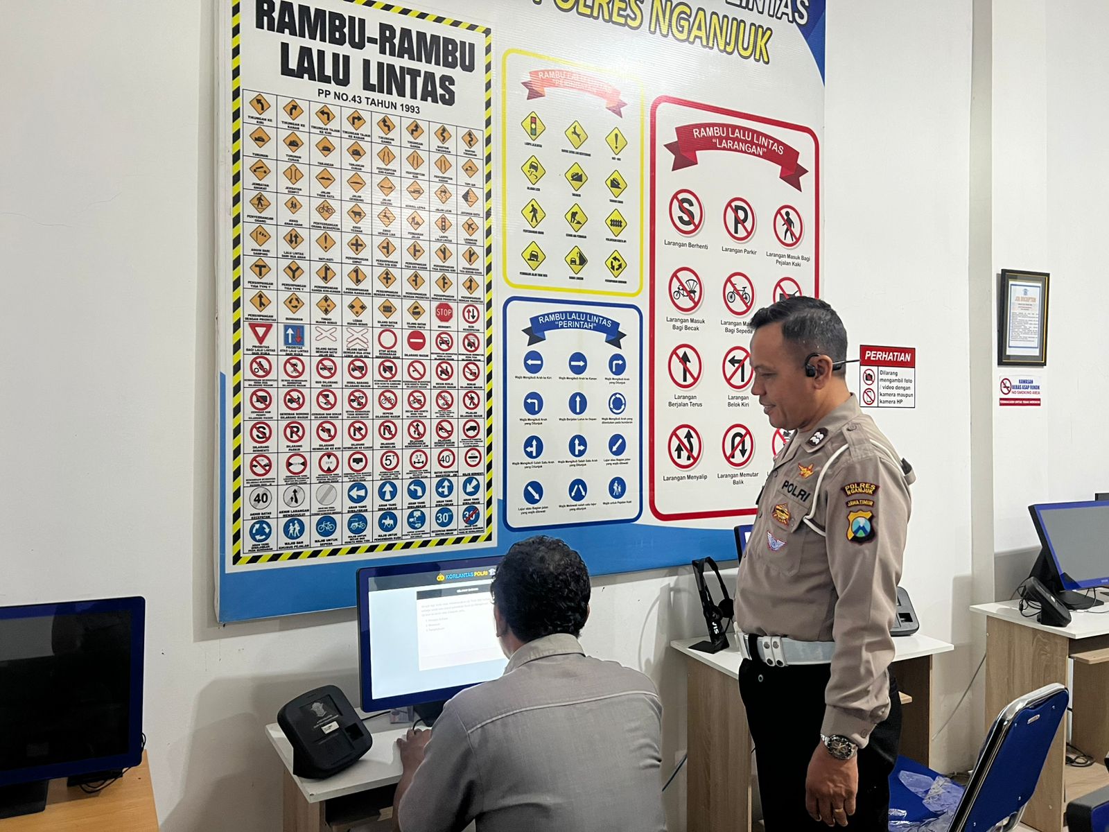 Polantas Menyapa, Cara Satlantas Nganjuk Bangun Pelayanan Publik yang Humanis