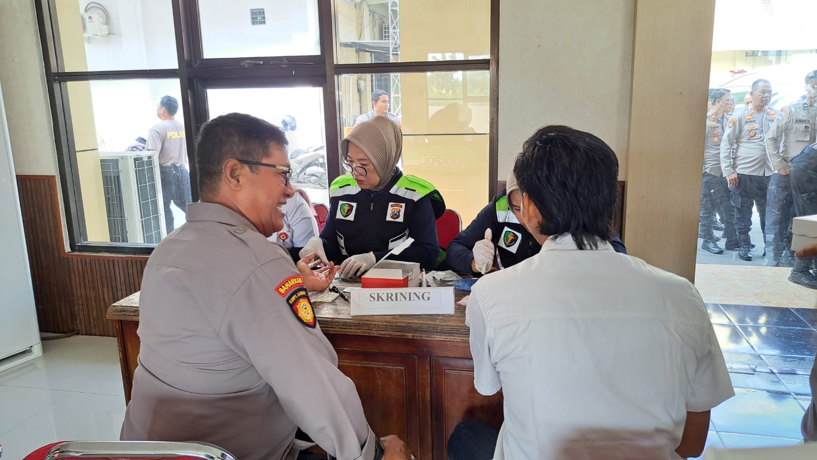 Langkah Preventif Polres Nganjuk, 189 Personel Jalani Vaksin Hepatitis B Tahap Pertama