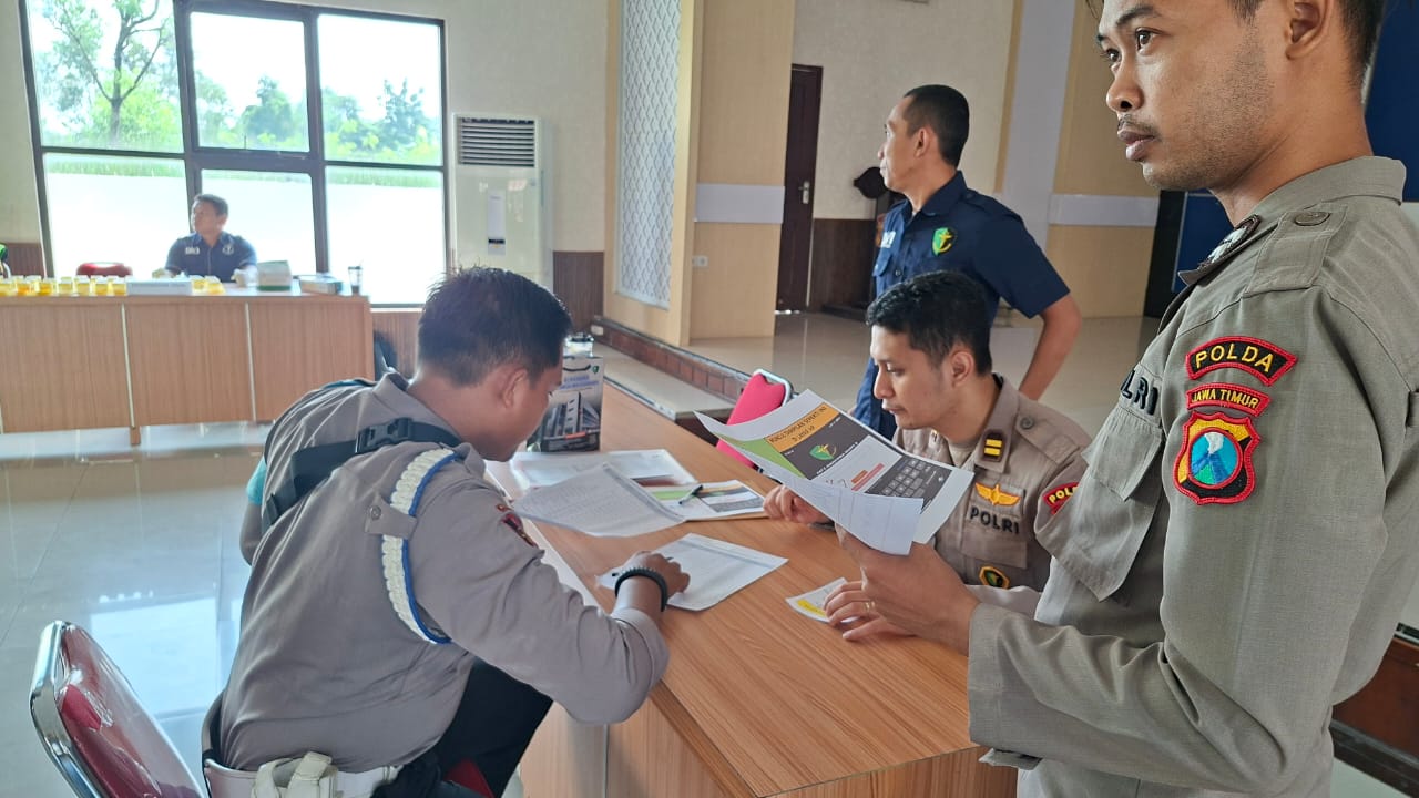 64 Personel Polres Nganjuk Jalani Tes Kesehatan dan Psikologi Senpi, Ini Tujuannya