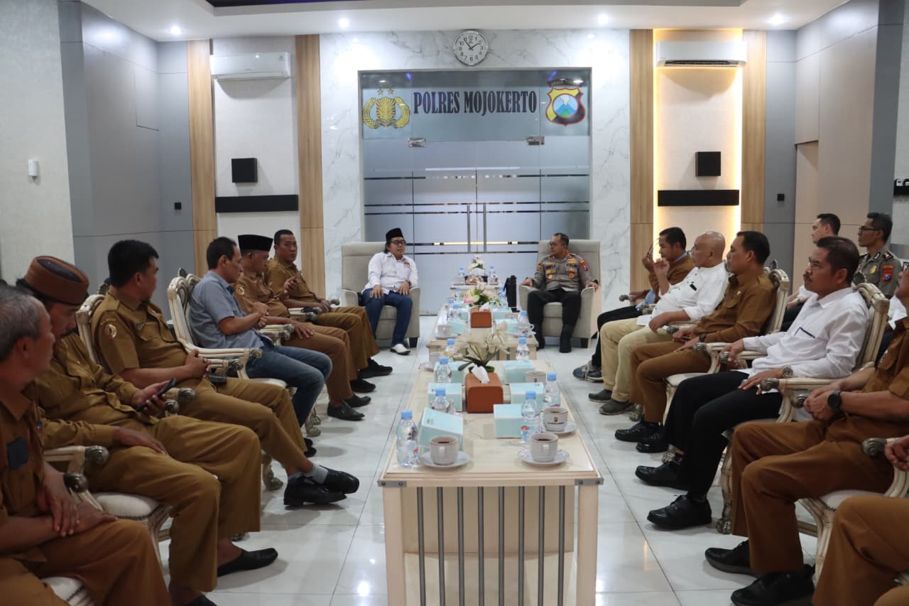 Polres Mojokerto Perkuat Sinergi dengan PKD Serap Aspirasi Kepala Desa