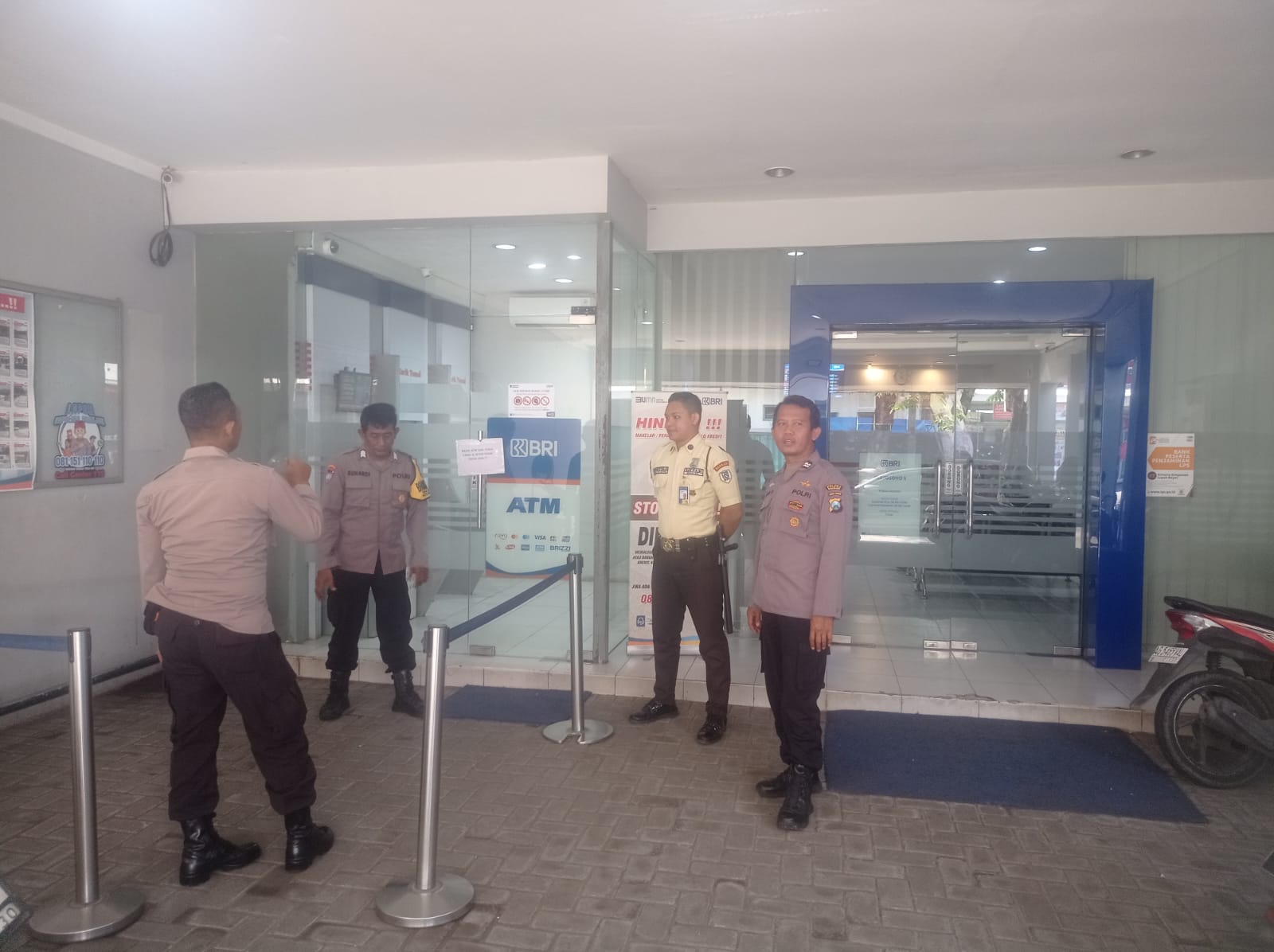 Polsek Kertosono Gelar Patroli Perbankan untuk Cegah Tindak Kejahatan di ATM