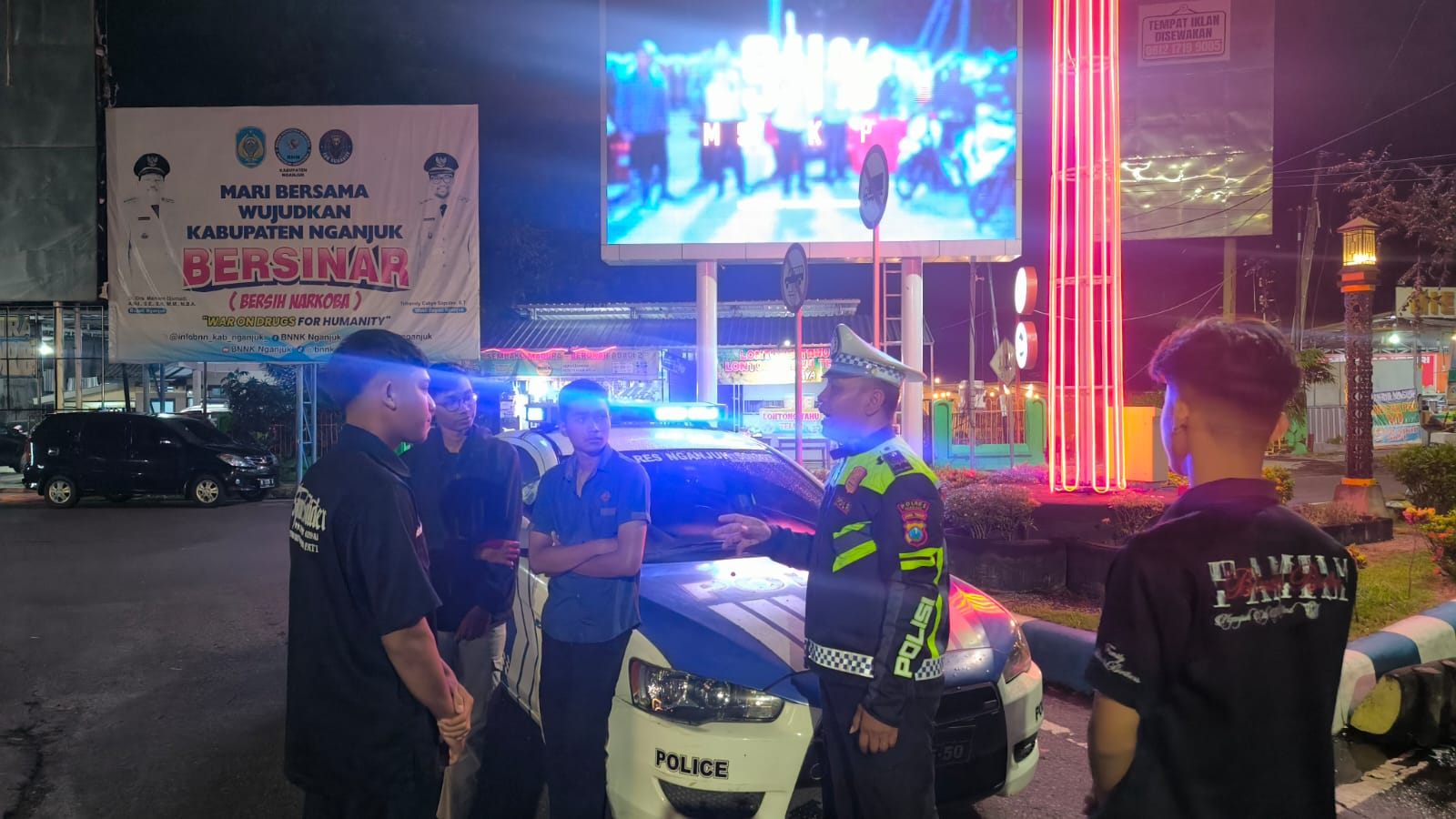 Sentuh Gen Z dan Komunitas Motor, Polantas Nganjuk Gencar Tanamkan Budaya Tertib Berlalu Lintas