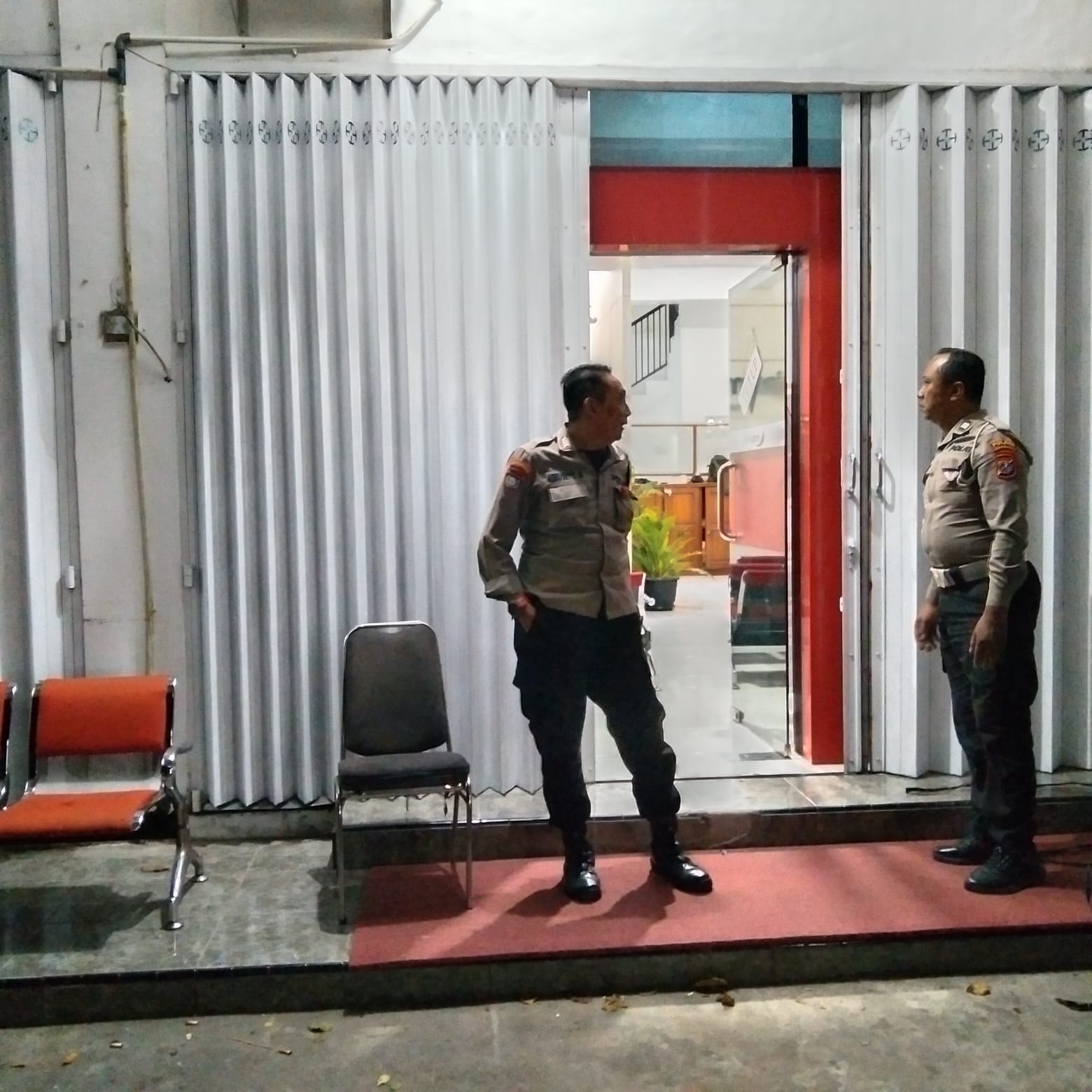 Antisipasi Kejahatan di ATM, Polsek Kertosono Patroli Perbankan