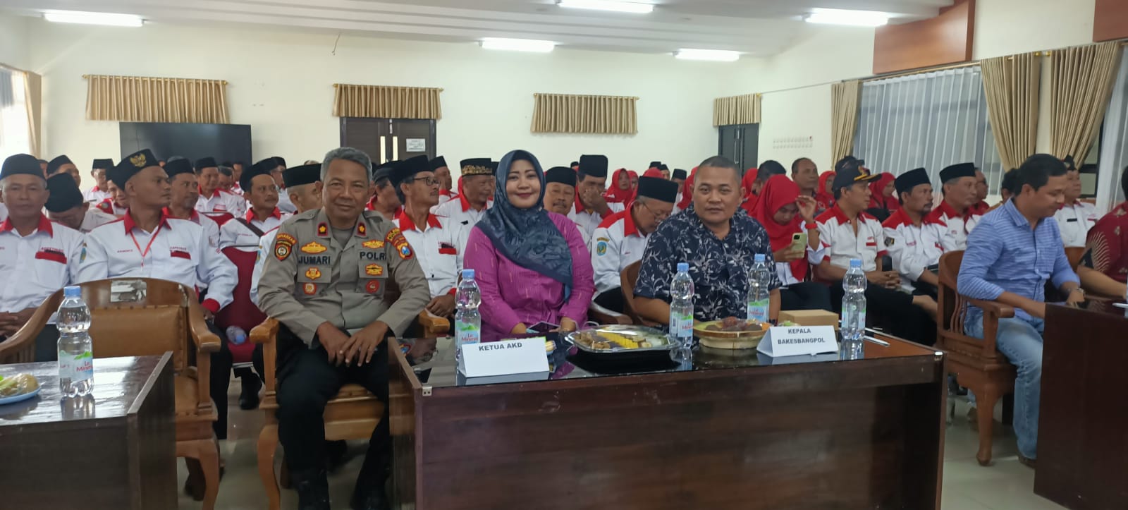 Kapolsek Nganjuk Kota Hadiri Pelantikan DPC dan DPK ABPEDNAS Kabupaten Nganjuk Periode 2026–2031