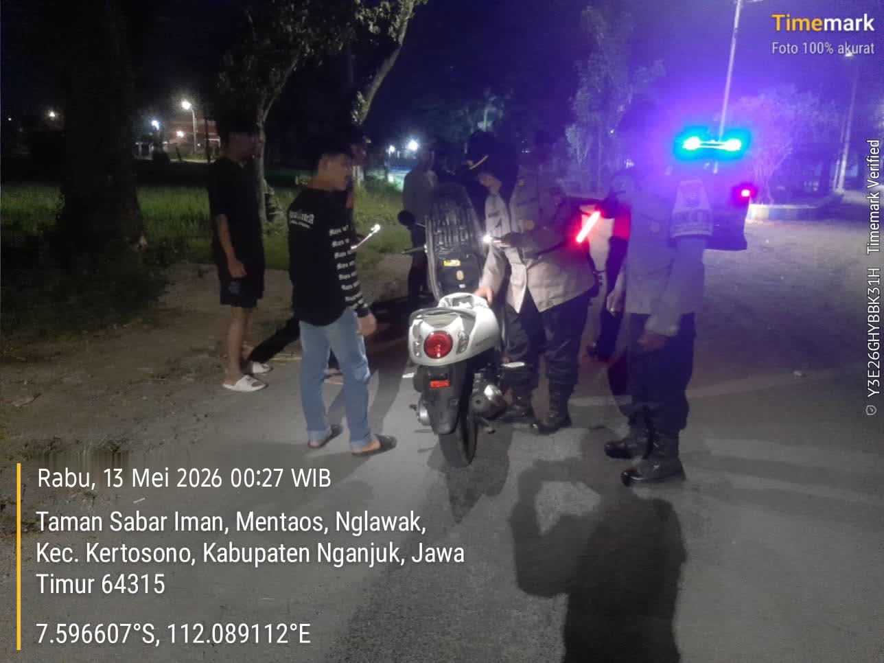 Ciptakan Situasi Kamtibmas Aman dengan Patroli Blue Light