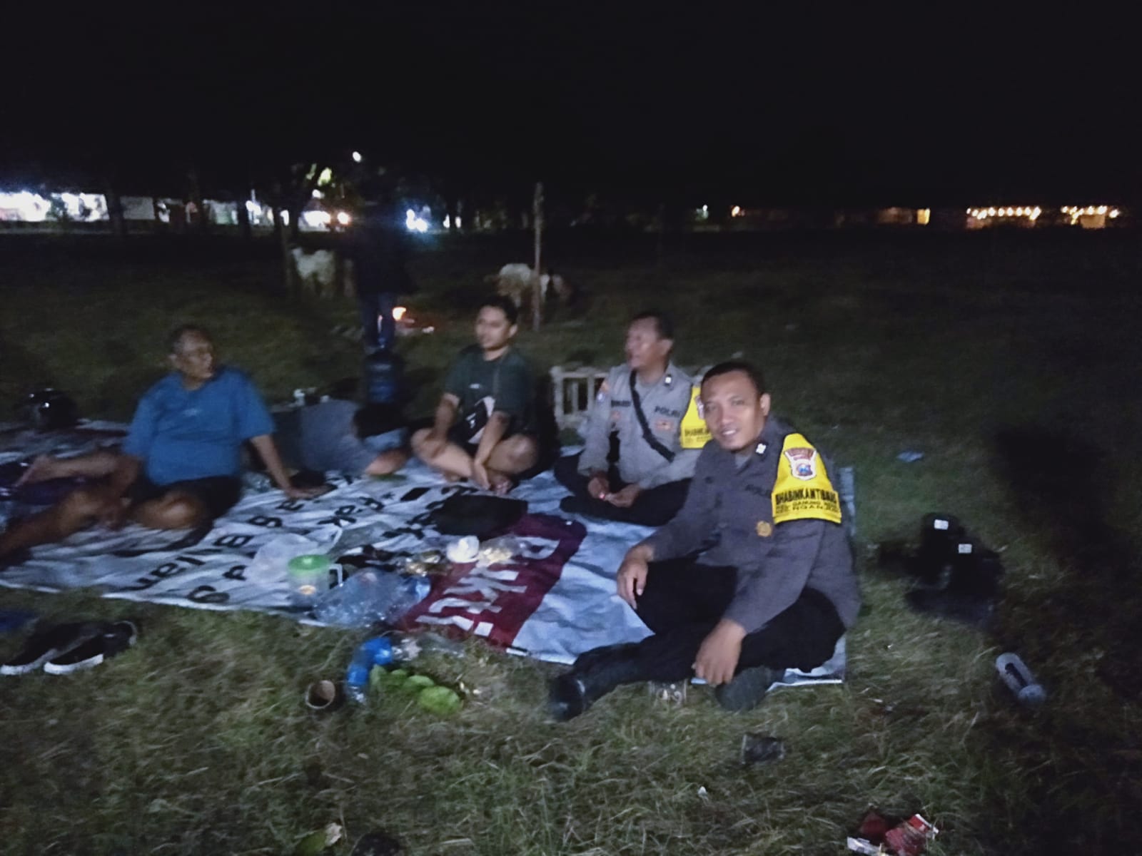 Ngopi Kamtibmas, Polsek Nganjuk Kota Pererat Sinergi dan Serap Aspirasi Warga