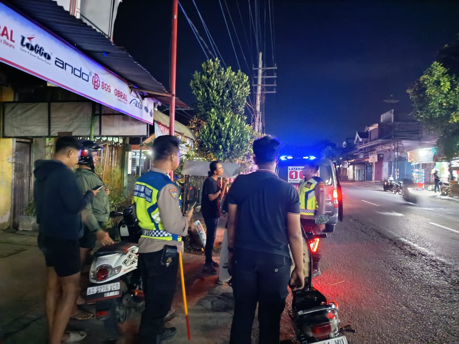 Patroli Malam Takbir, Polsek Warujayeng Wujudkan Situasi Idul Adha 1447 H Aman dan Kondusif