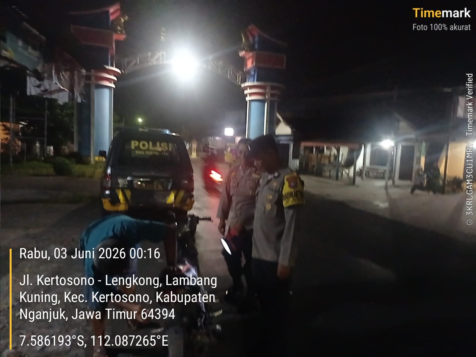 Ciptakan Situasi Kamtibmas Aman dengan Patroli Blue Light