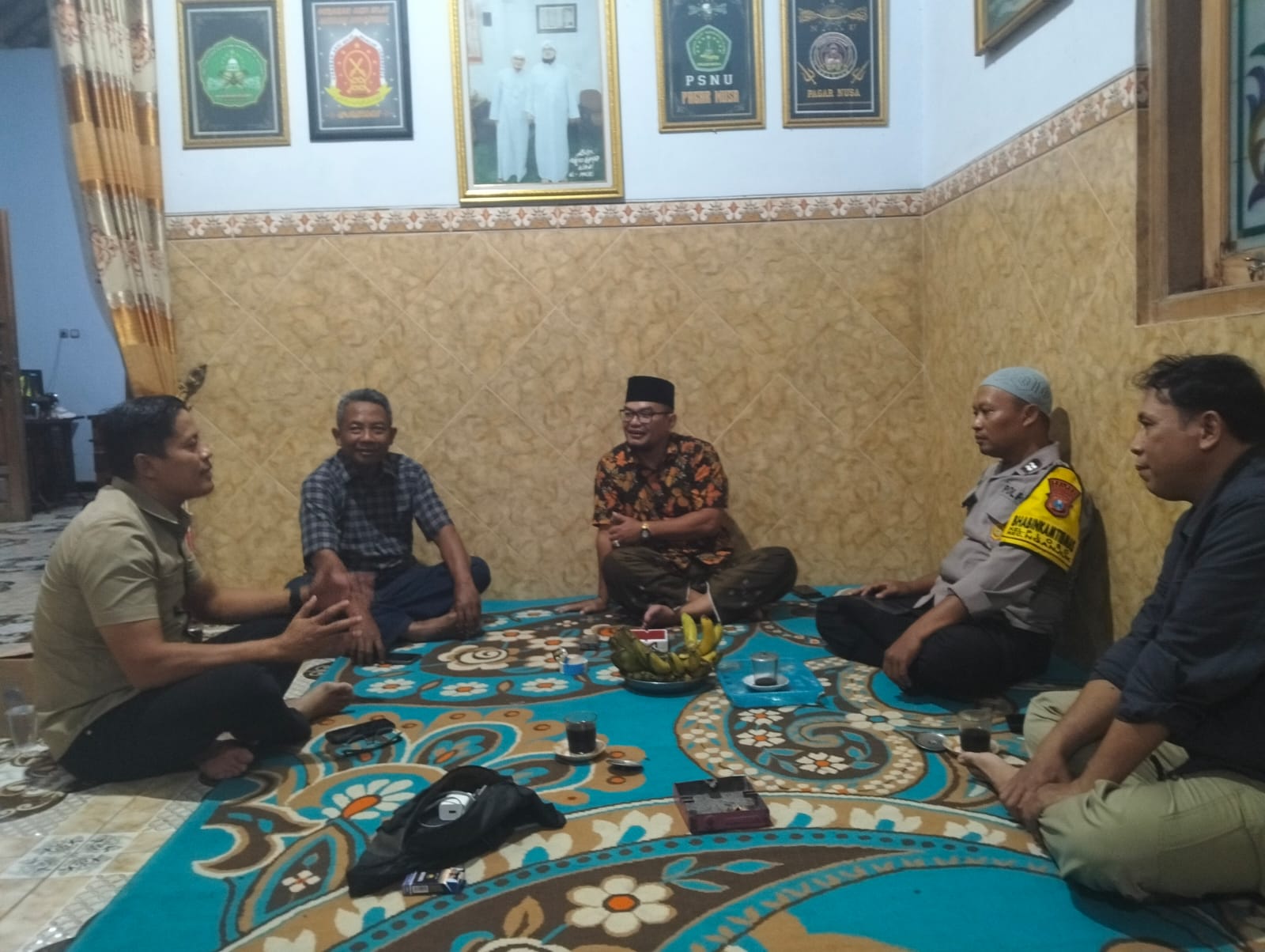 Kapolsek Nganjuk Kota Giat Soko Guru, Perkuat Sinergitas dan Jaga Kondusifitas Wilayah