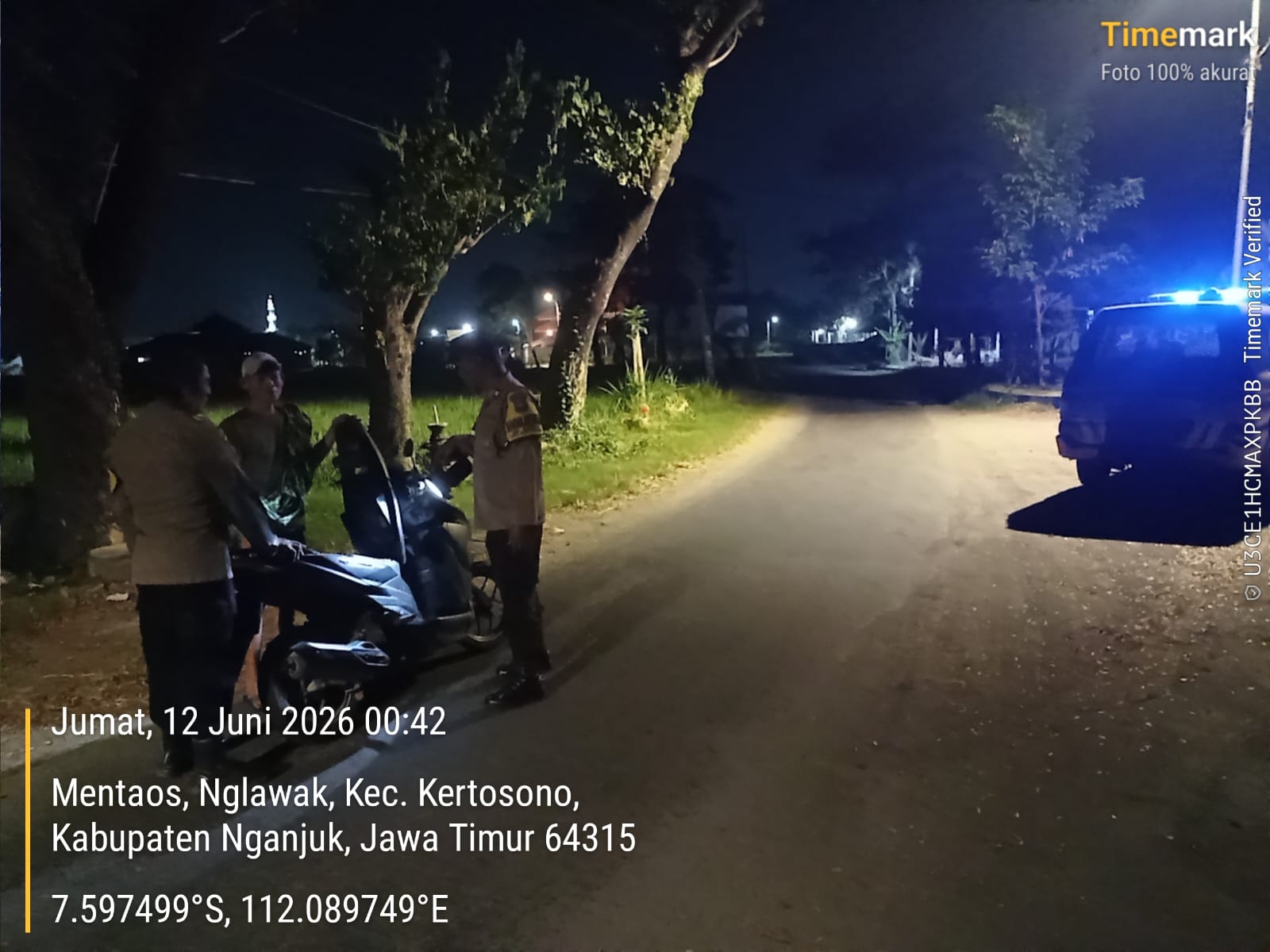 Ciptakan Situasi Kamtibmas Aman dengan Patroli Blue Light