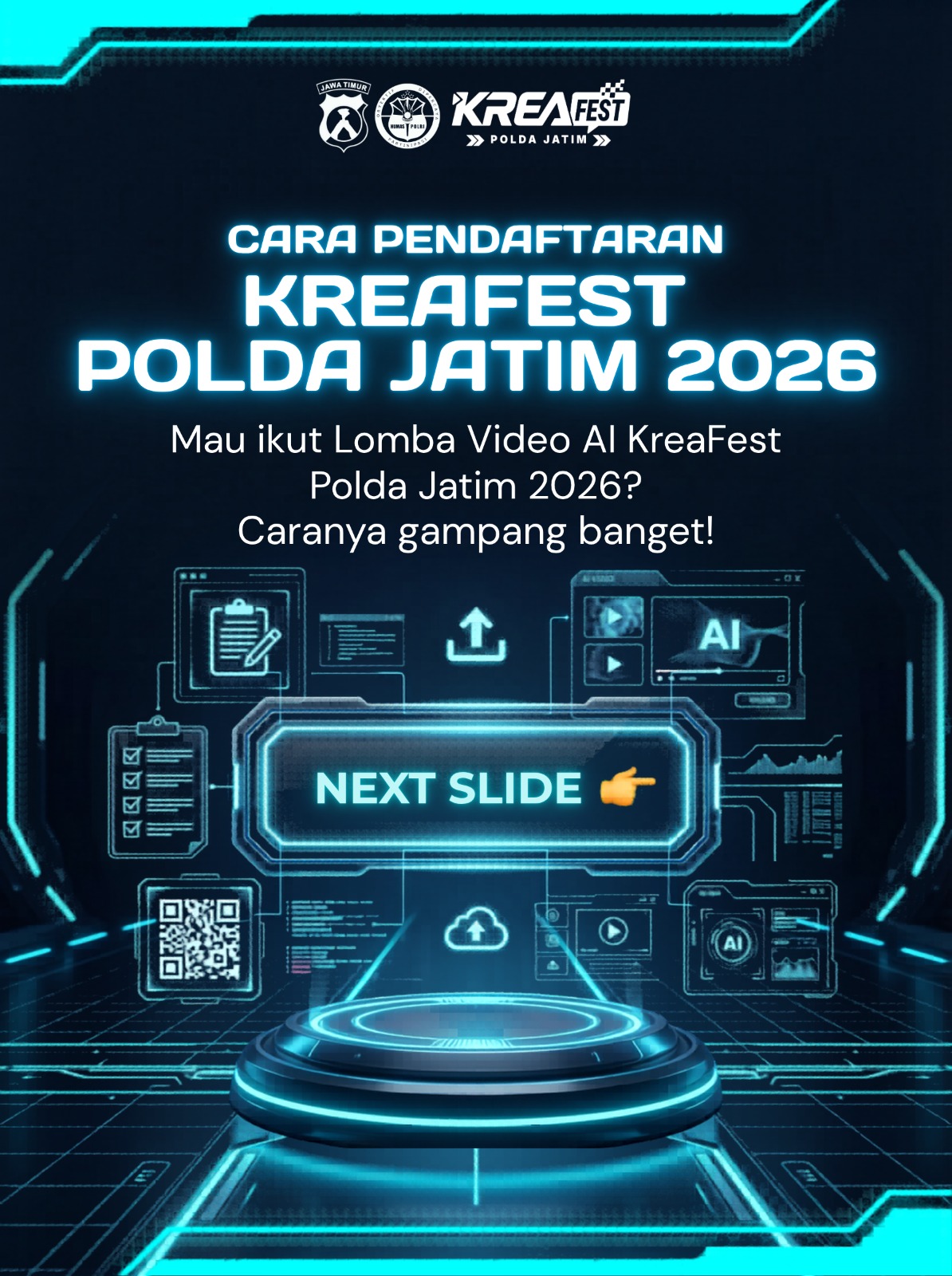 Polda Jatim Gelar KreaFest 2026, Ajak Generasi Muda Manfaatkan AI untuk Edukasi dan Keamanan Publik
