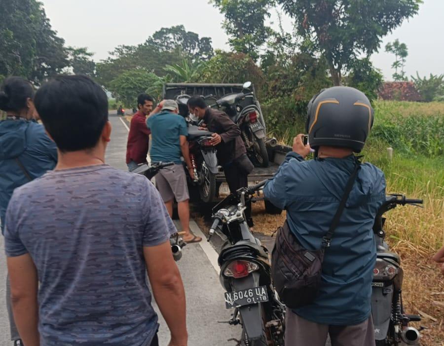 Polres Lumajang Bubarkan Balap Liar di JLS Pasirian, 10 Motor Diamankan
