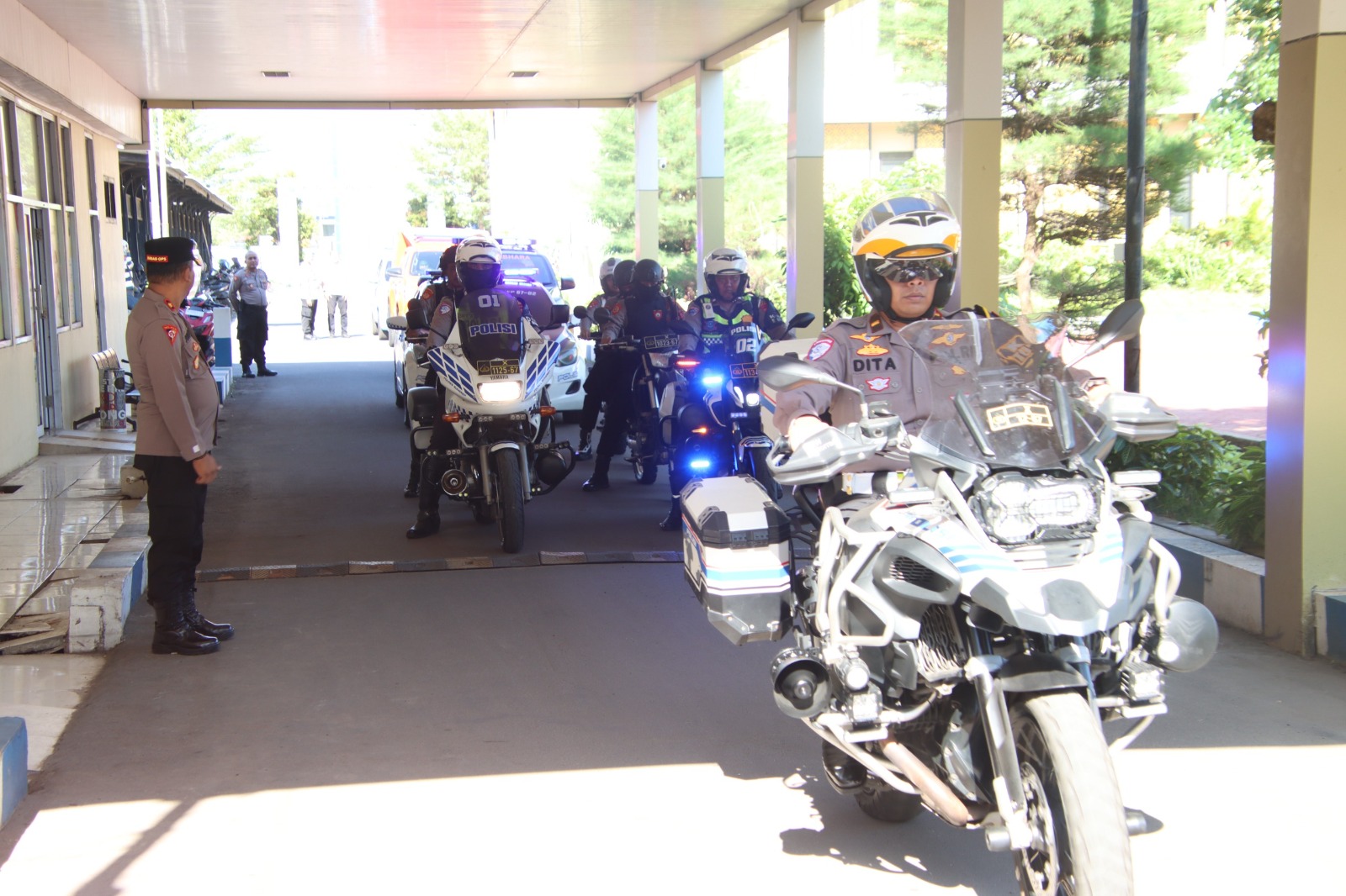 Polres Sumenep Patroli Skala Besar Pastikan Perayaan 1 Suro Kondus