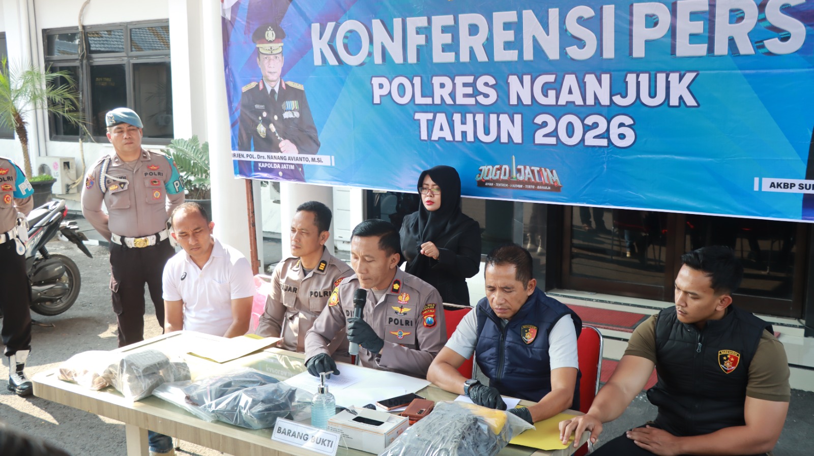 Dalam Waktu 5 Jam 14 Pelaku Pengeroyokan di Loceret Ditangkap Aparat Penegak Hukum