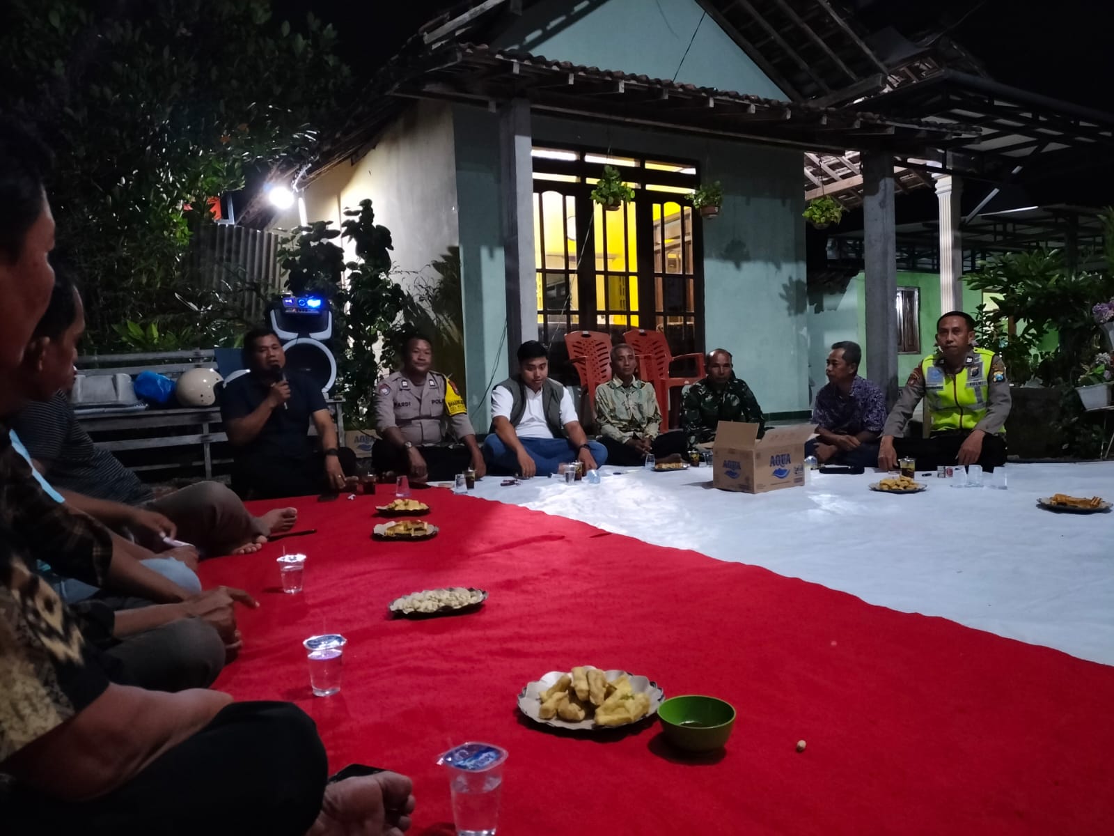 Sosialisasi Kamtibmas dan Pencegahan Kenakalan Remaja Oleh 3 Pilar Keluarahan Begadung