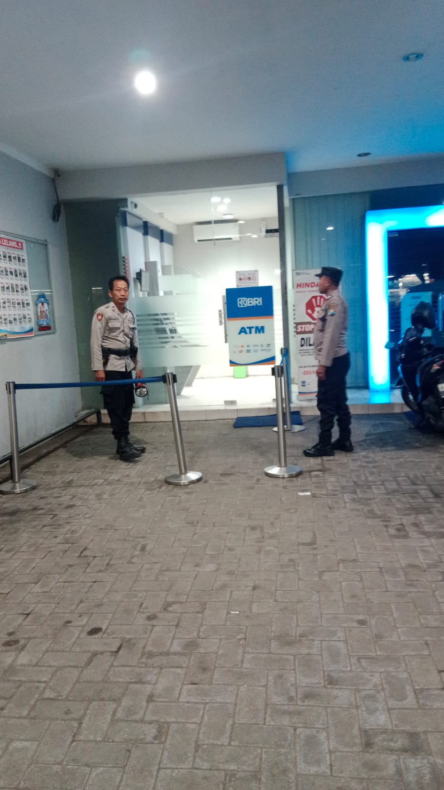 Polsek Kertosono Gelar Patroli Perbankan untuk Cegah Tindak Kejahatan di ATM