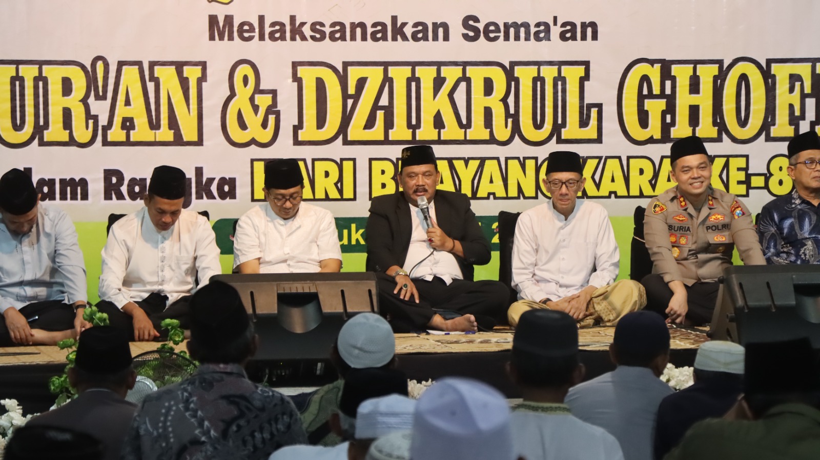 Polres Nganjuk Gelar Semaan Al-Qur’an dan Dzikrul Ghofilin Peringati Hari Bhayangkara ke-80