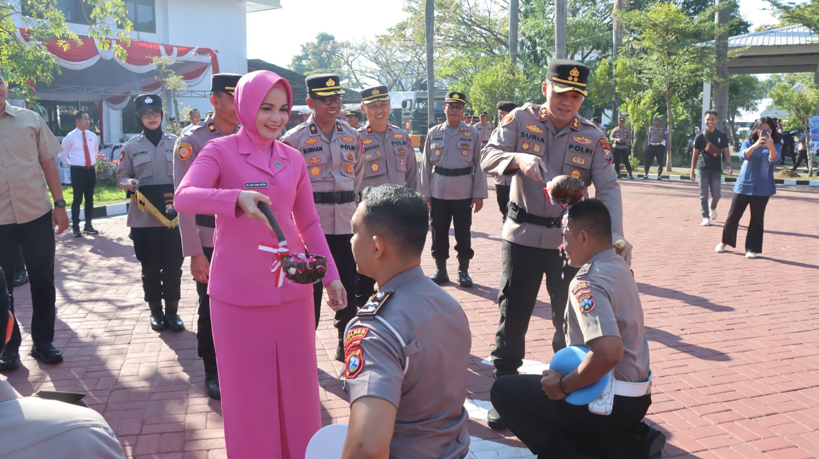 81 Personel Polres Nganjuk Naik Pangkat, Kapolres Tekankan Profesionalisme dan Integritas dalam Pengabdian