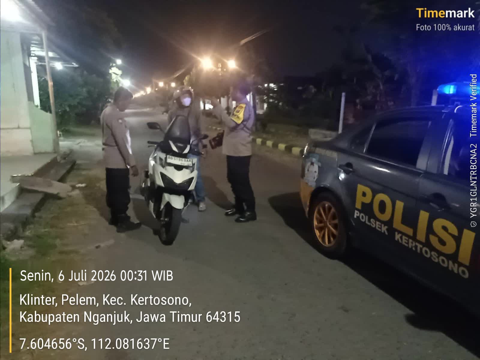 Cegah Tindak Kejahatan Jalanan dengan Patroli SREG