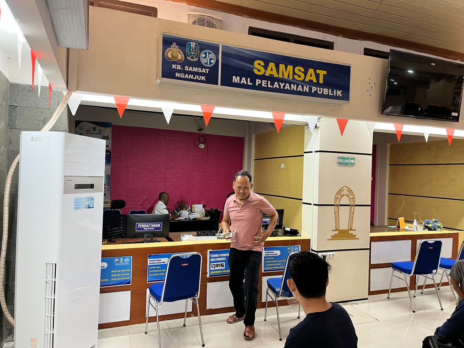 Urus Pajak Kendaraan Kini Lebih Praktis, Samsat Hadir di Mall Pelayanan Publik Nganjuk
