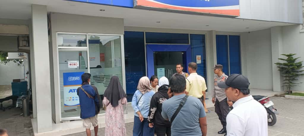 Antisipasi Kejahatan di ATM, Polsek Kertosono Patroli Perbankan