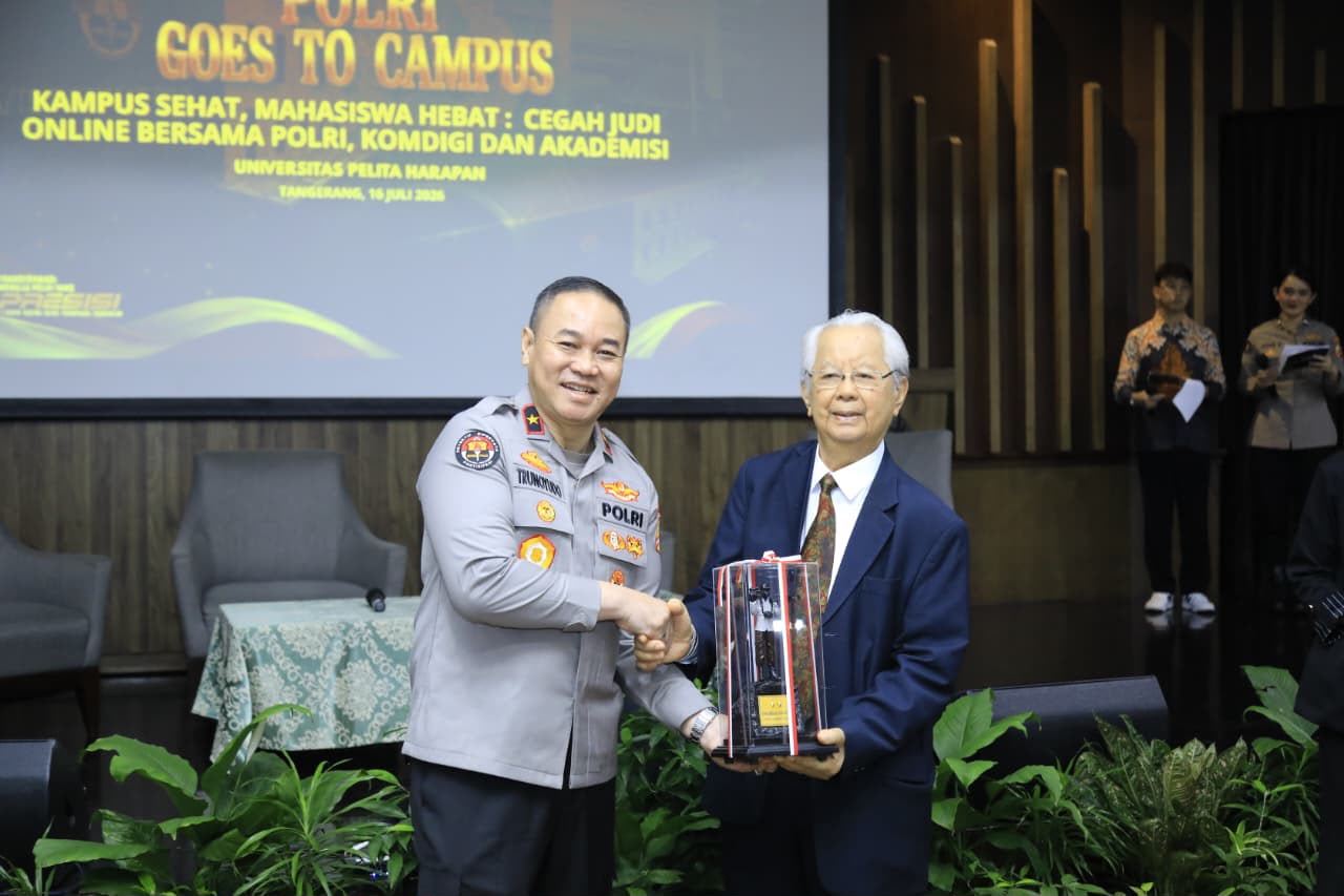 Polri Gandeng UPH dan Komdigi Edukasi Mahasiswa Cegah Judi Online Lewat Program Polri Goes to Campus