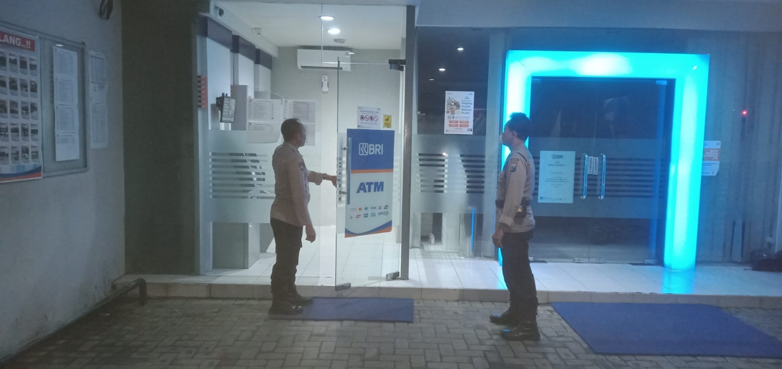 Polsek Kertosono Gelar Patroli Perbankan untuk Cegah Tindak Kejahatan di ATM