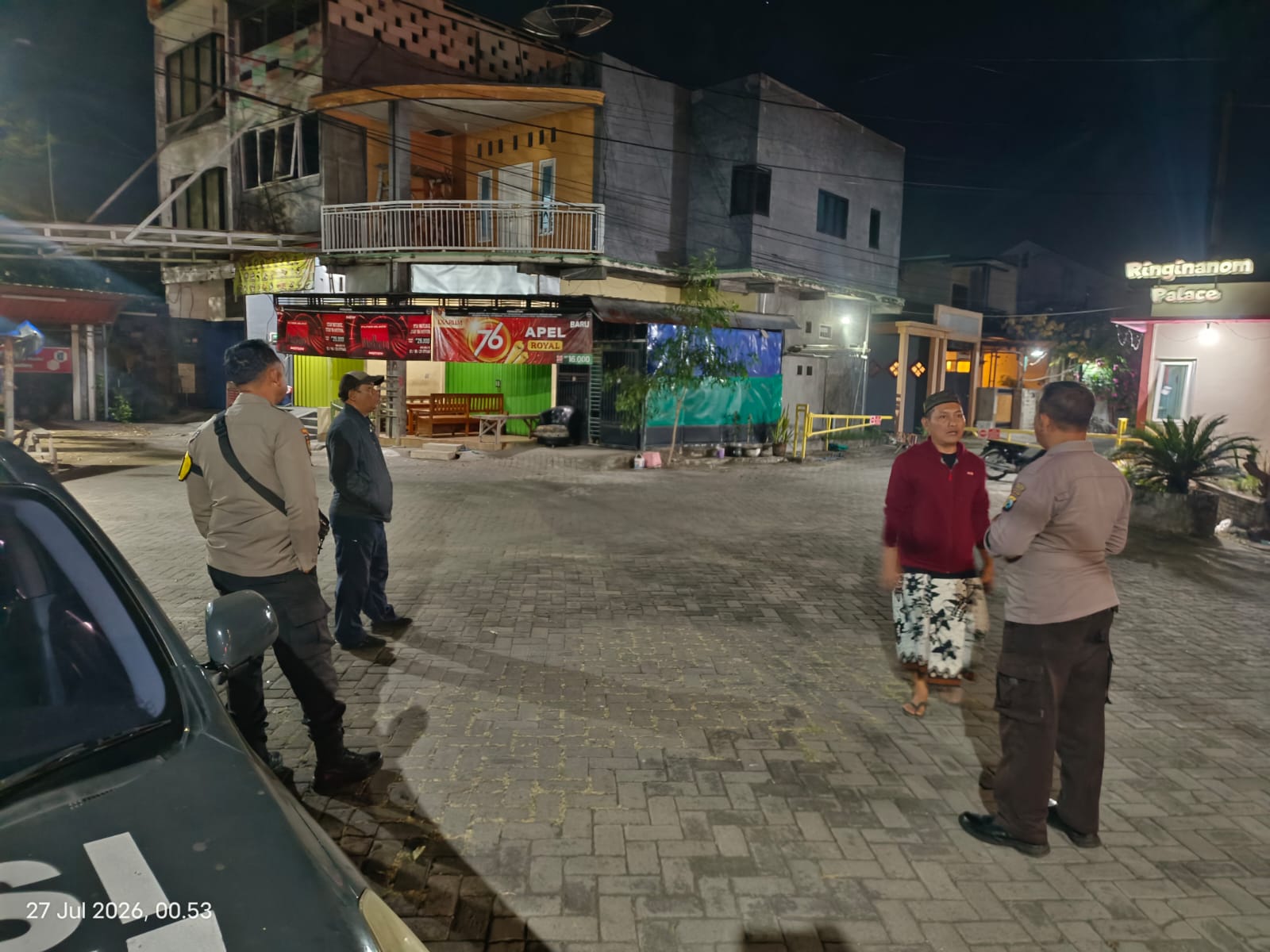 Patroli Malam hingga Dini Hari, Polsek Nganjuk Kota Antisipasi Gangguan Kamtibmas, Cegah Balap Liar dan Gesekan Antar Pemuda
