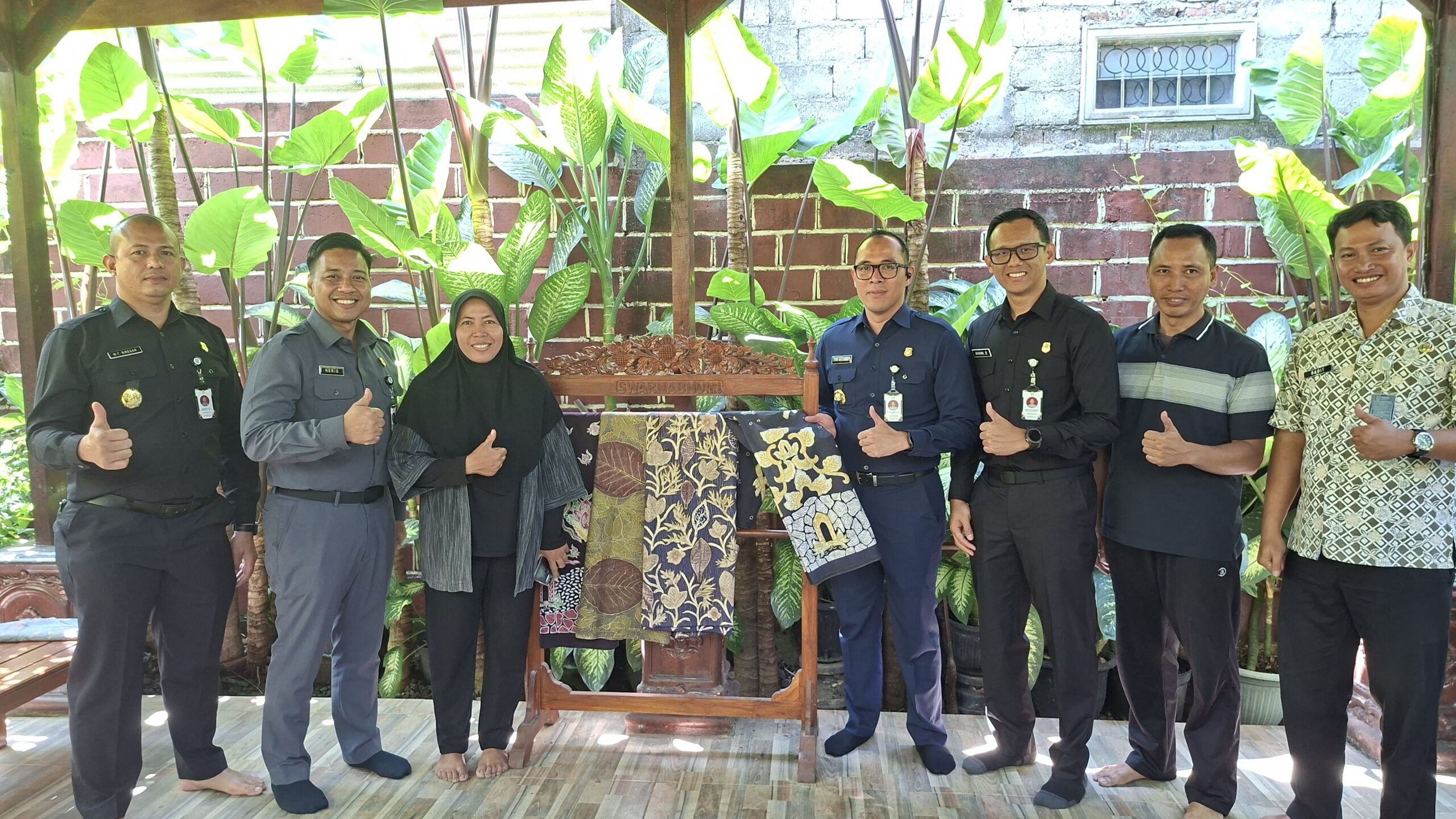 Dari Bahan Alam Jadi Batik Bernilai Jual, Sespimen Polri Apresiasi UMKM Griya Batik Sri Rahayu