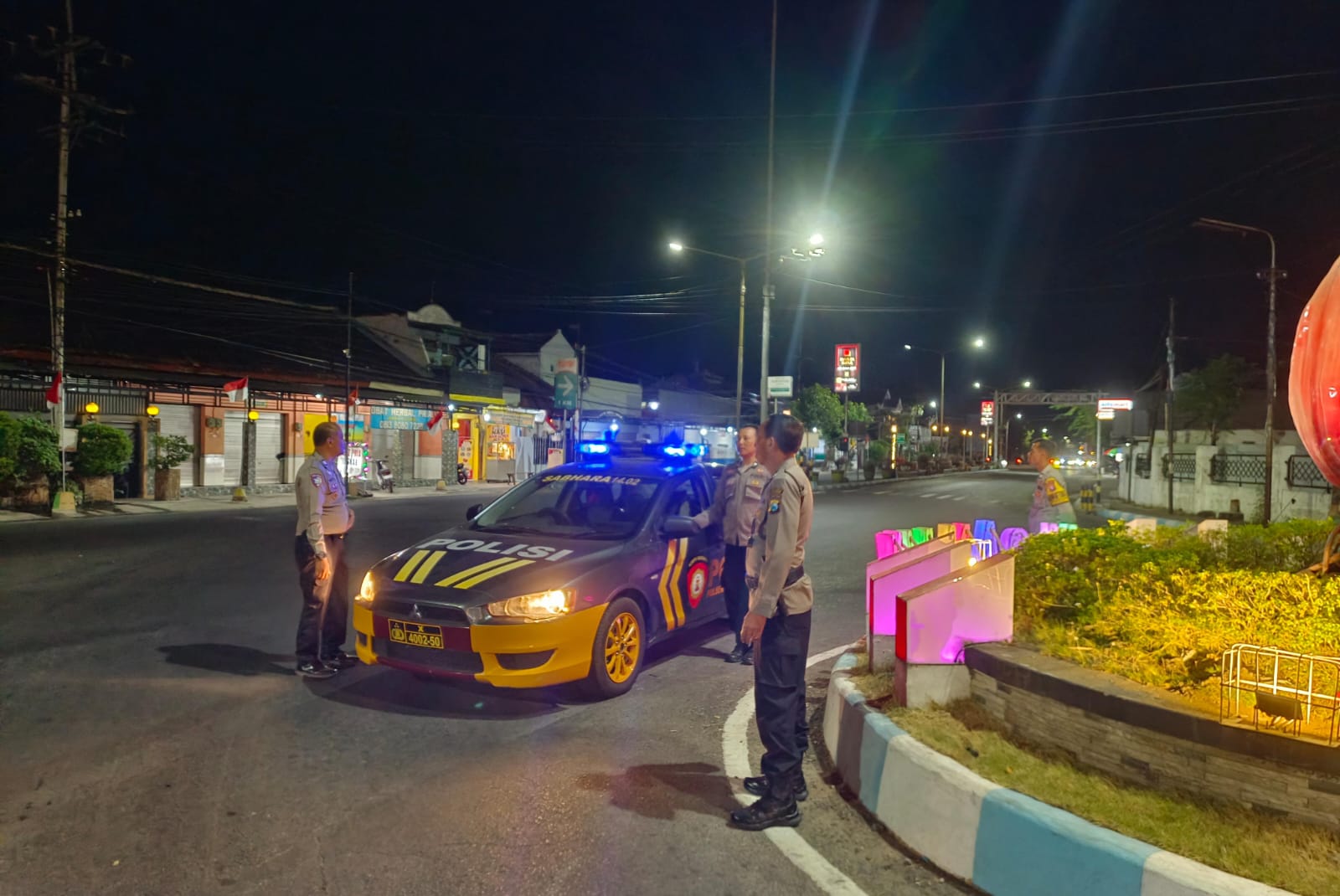 Hadir di Tengah Masyarakat, Polsek Nganjuk Kota Perkuat Patroli Cipta Kondisi Cegah Balap Liar