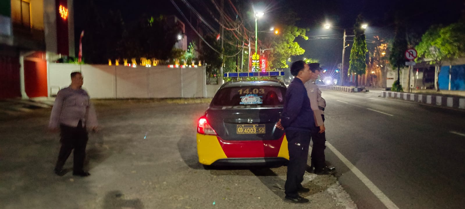 Patroli KRYD Polsek Nganjuk Kota Perkuat Harkamtibmas Jelang Akhir Pekan