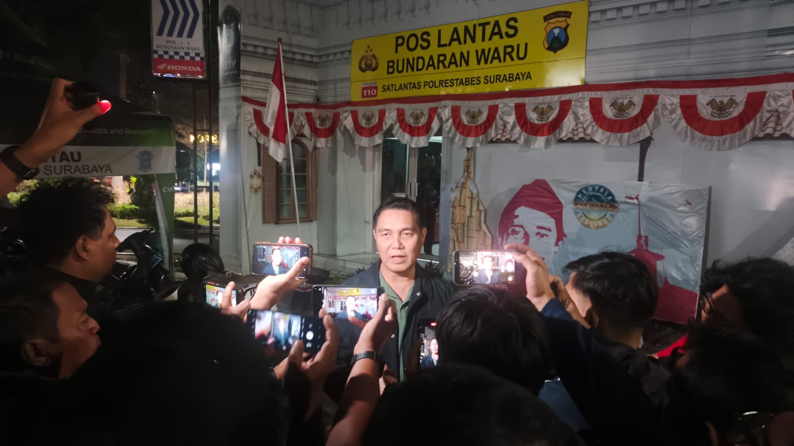 Polda Jatim Pastikan Situasi Surabaya Kondusif dan Terkendali Pascakejadian di Dua Pos Lantas