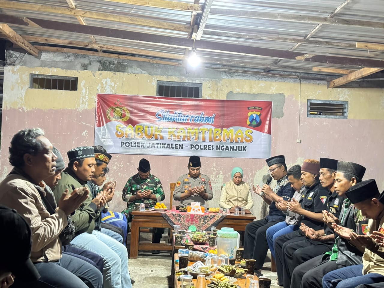 Perkuat Sabuk Kamtibmas, Kapolsek Jatikalen Terus Gencarkan Silahturahmi Kamtibmas