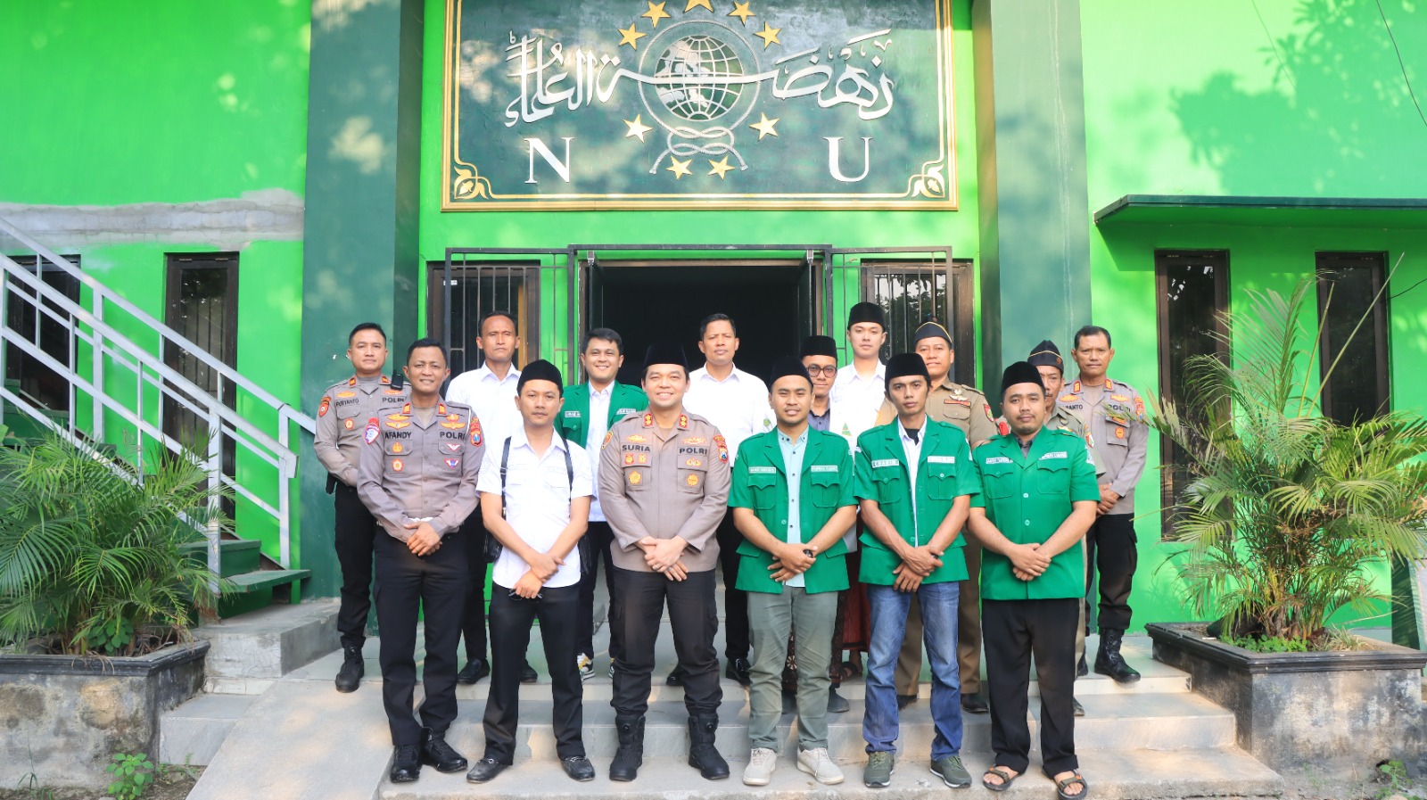 Pererat Sinergitas, Kapolres Nganjuk Gandeng GP Ansor Redam Konflik Antarperguruan Silat