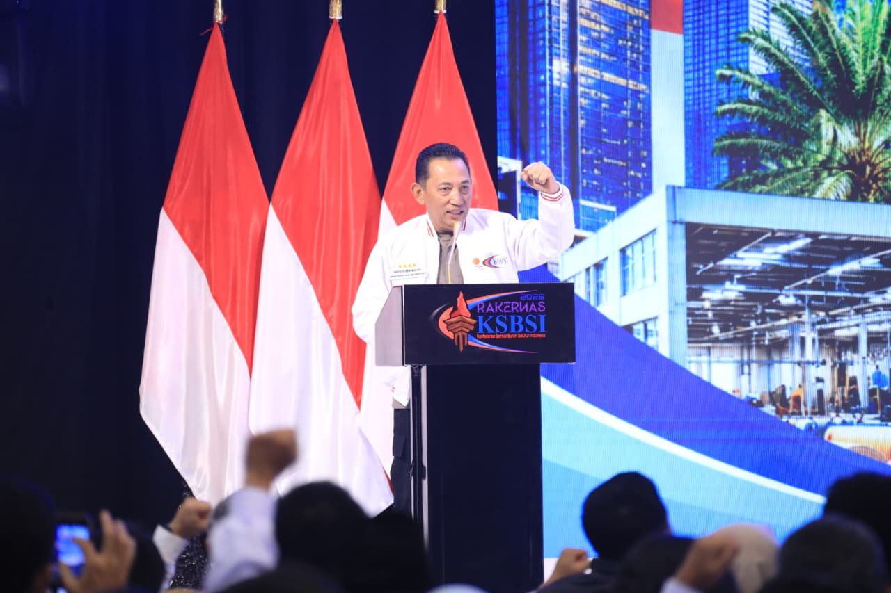 Kapolri Jenderal Listyo Sigit Prabowo Resmi Jadi Anggota Kehormatan KSBSI