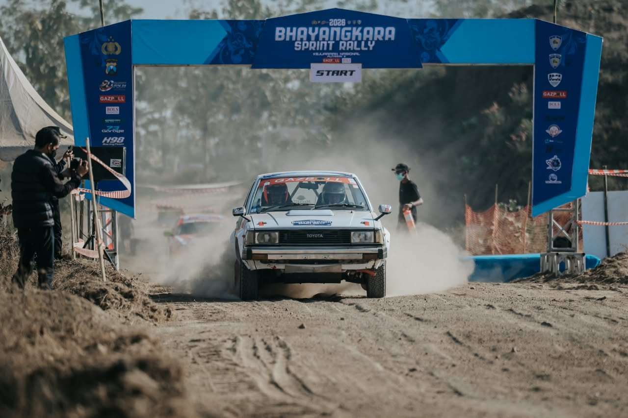 Kapolda Jatim Buka Kejurnas Bhayangkara Sprint Rally 2026, Dorong Sportivitas dan Ekonomi Pasuruan