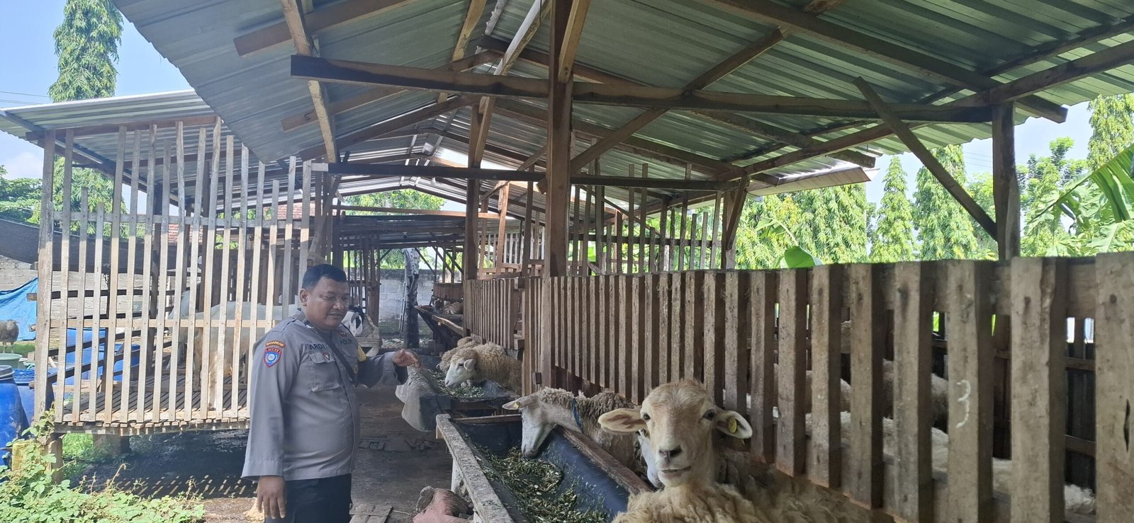 CANGKRUKAN KAMTIBMAS DI TENGAH SAWAH, POLRI BERSAMA PETANI PERKUAT KETAHANAN PANGAN