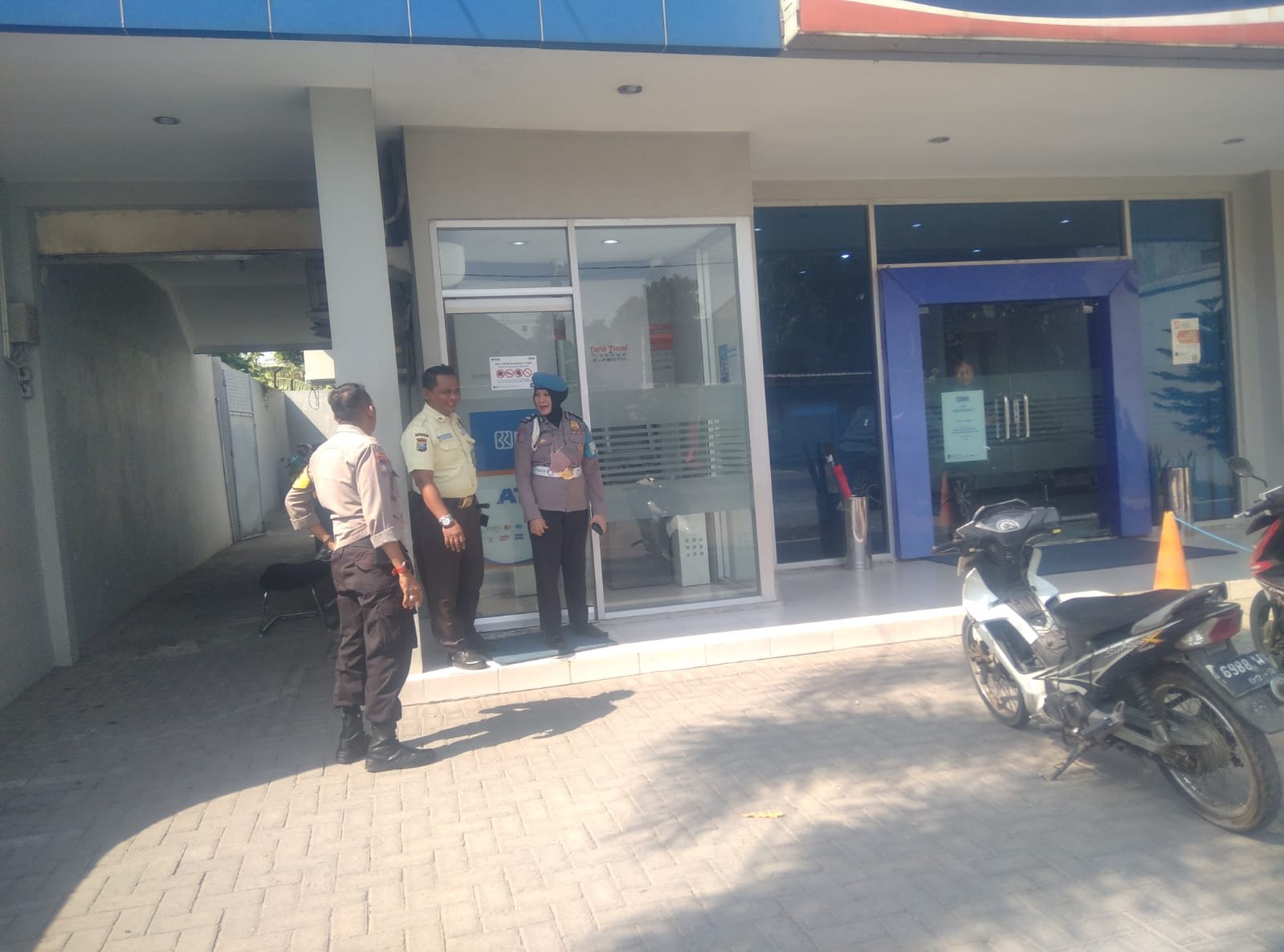 Polsek Kertosono Gelar Patroli Perbankan untuk Cegah Tindak Kejahatan di ATM