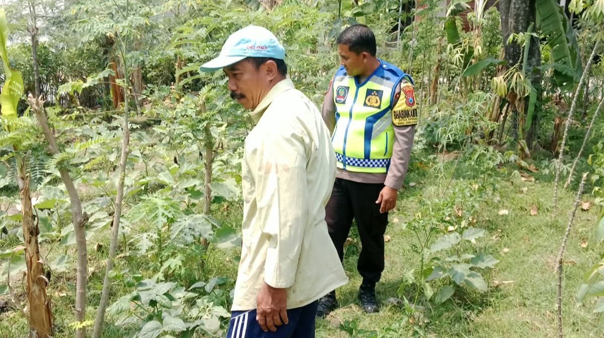 Kebun Sela, Langkah Nyata Bhabinkamtibmas Dukung Ketahanan Pangan di Desa Demangan