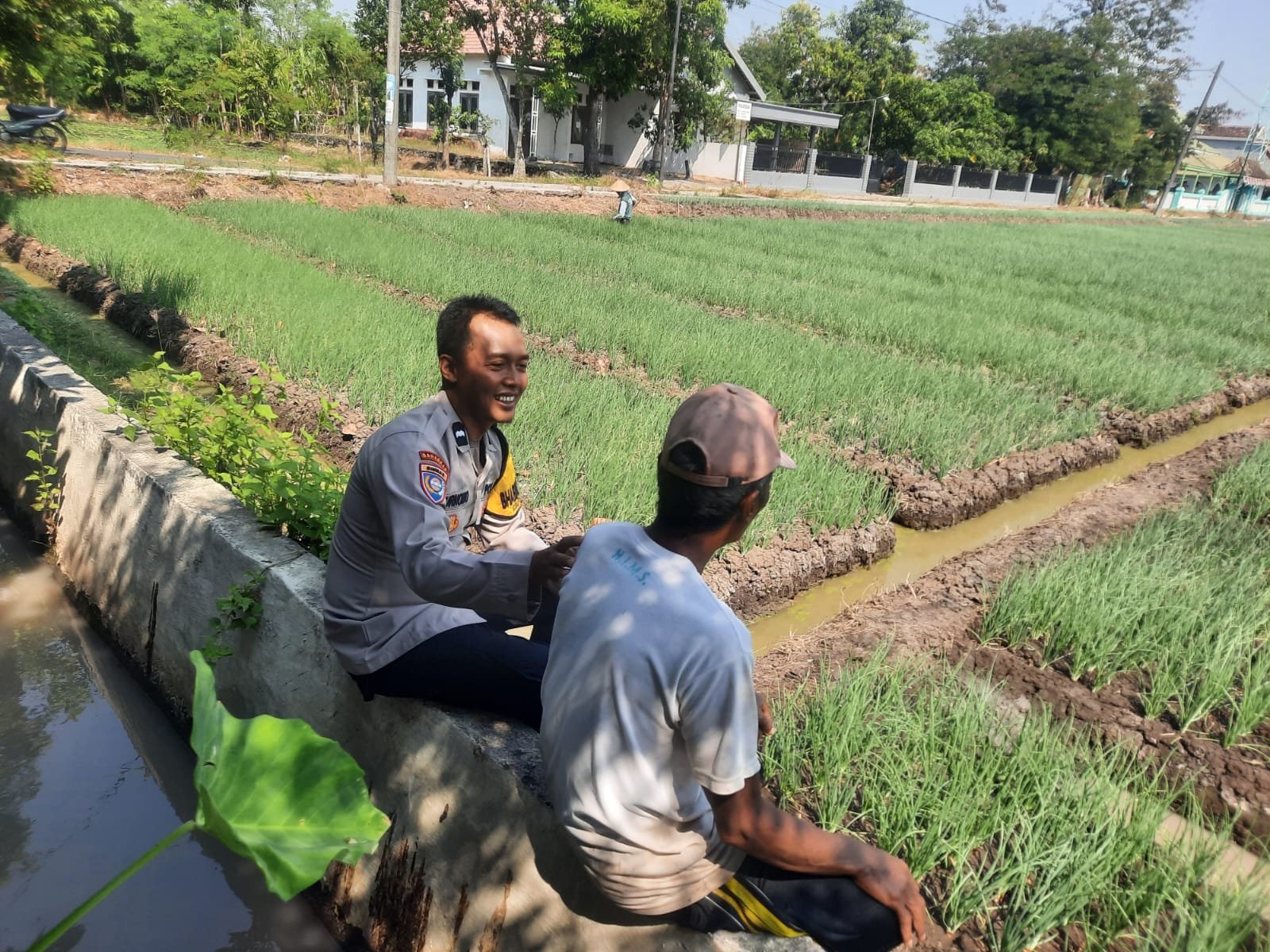 Patroli Dialogis Bhabinkamtibmas, Wujud Dukungan Polri terhadap Ketahanan Pangan