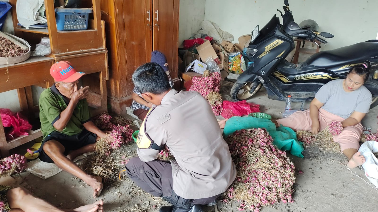 Ombyok Bawang Merah, Gerak Ekonomi Warga Dukung Ketahanan Pangan