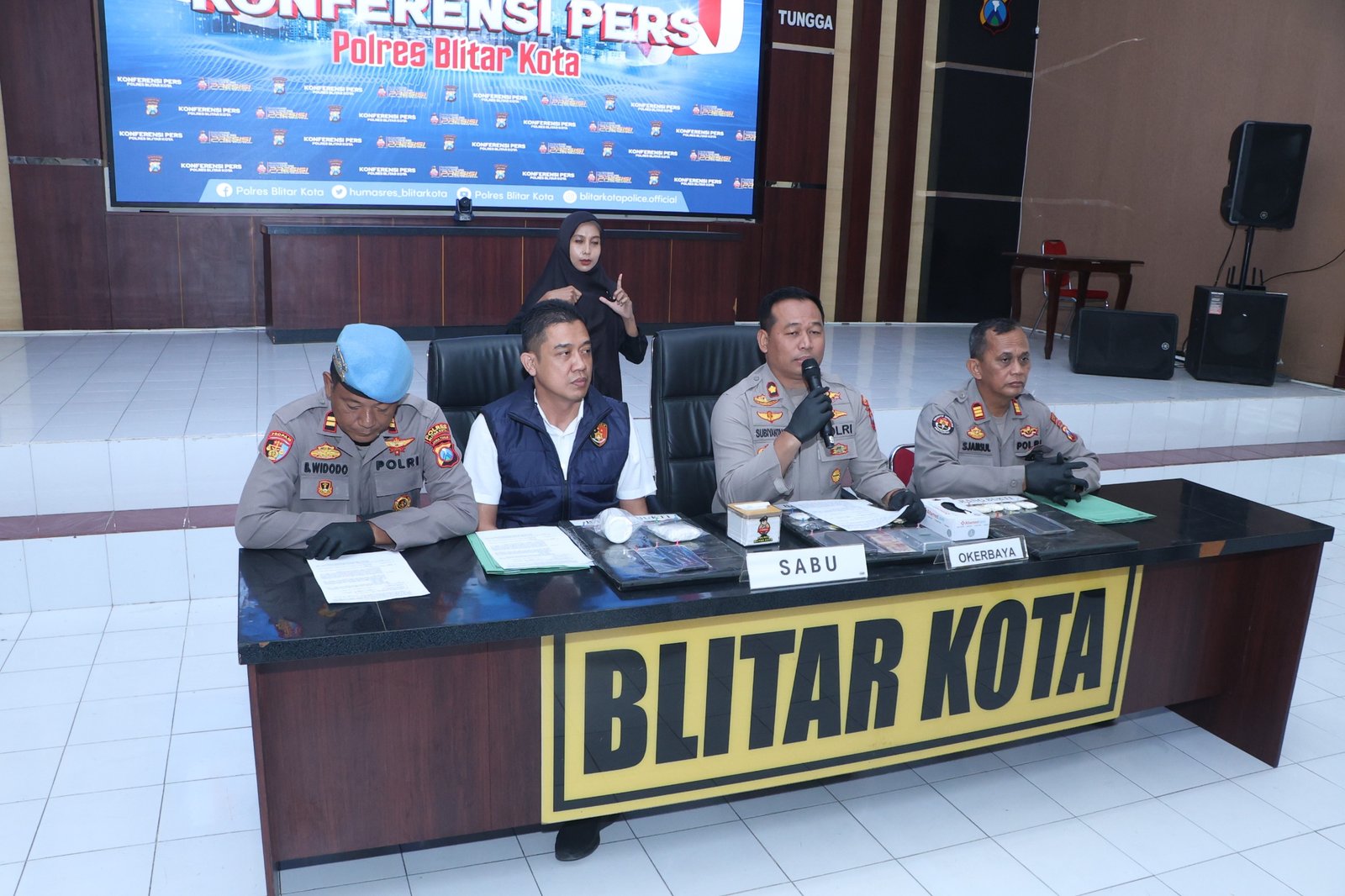 Wujudkan ‘Zero Narkoba’, Polres Blitar Kota Ungkap Sejumlah Kasus Narkotika dan Amankan Tersangka Pengedar