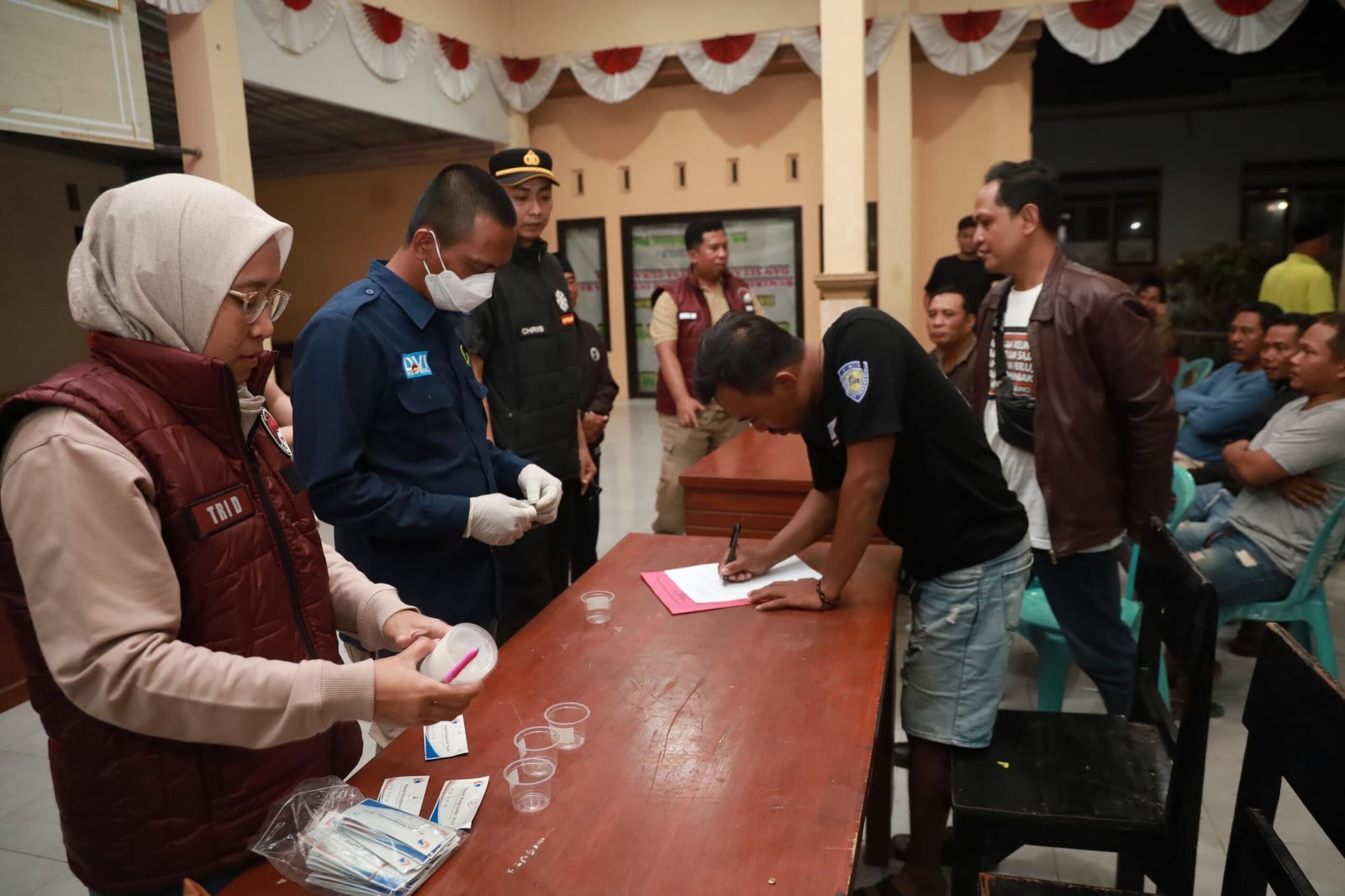 Polres Jember Gelar Razia Cegah Peredaran Narkoba hingga Tingkat Desa